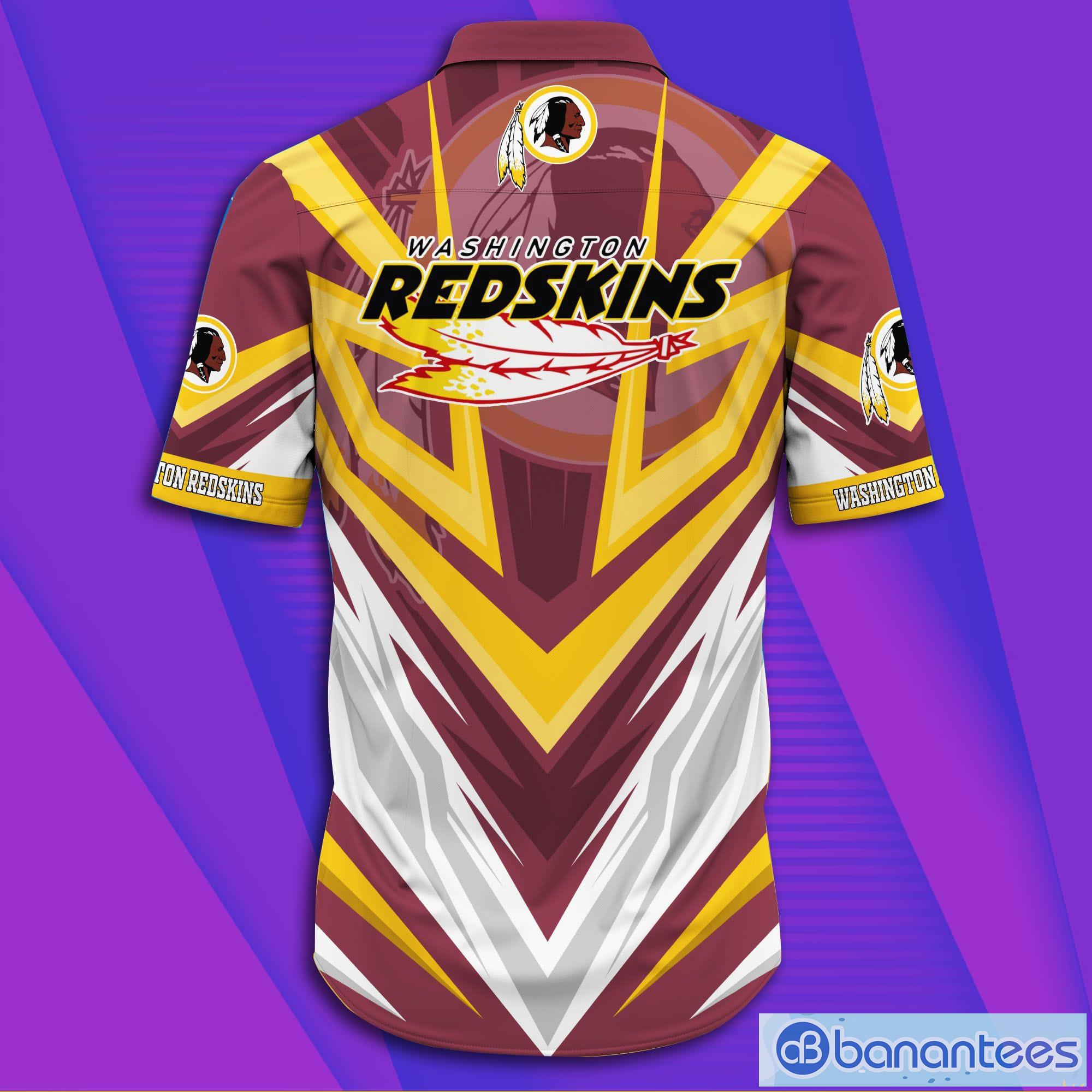 Washington Redskins NFL Short Sleeves Hawaiian Shirt Gift For Fans Product Photo 3