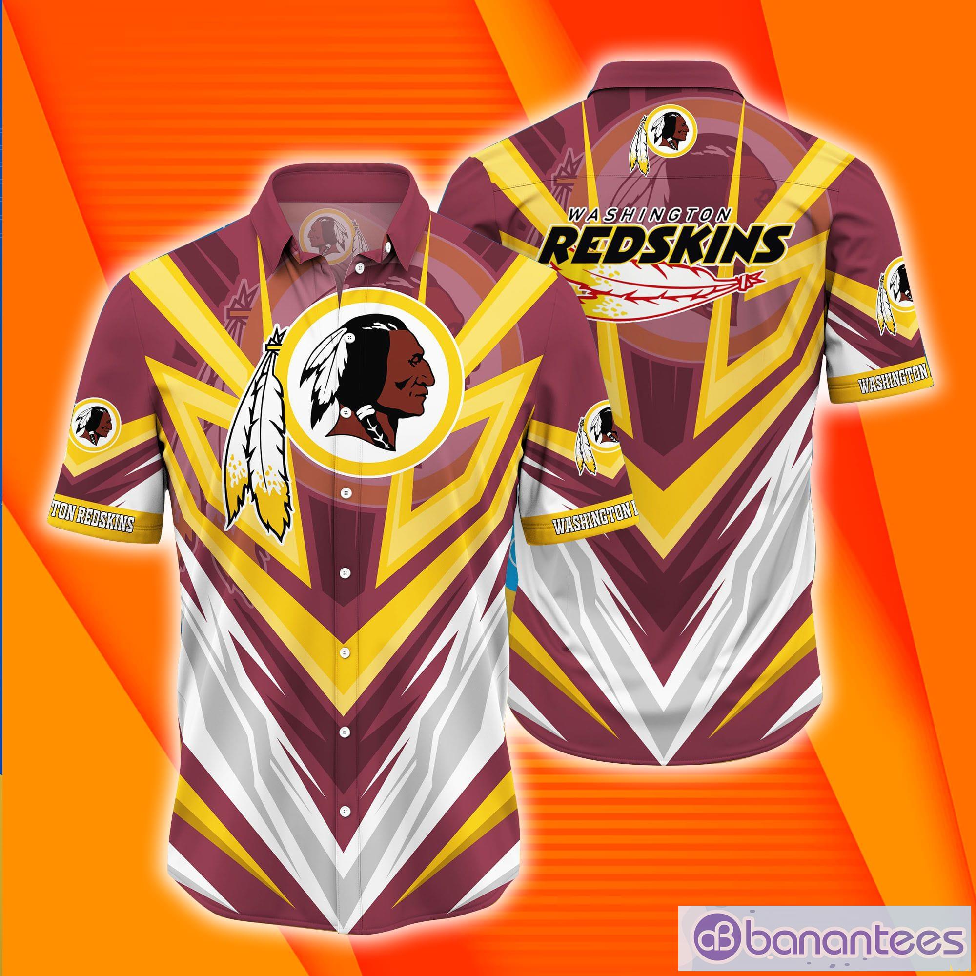 Washington Redskins NFL Short Sleeves Hawaiian Shirt Gift For Fans Product Photo 1