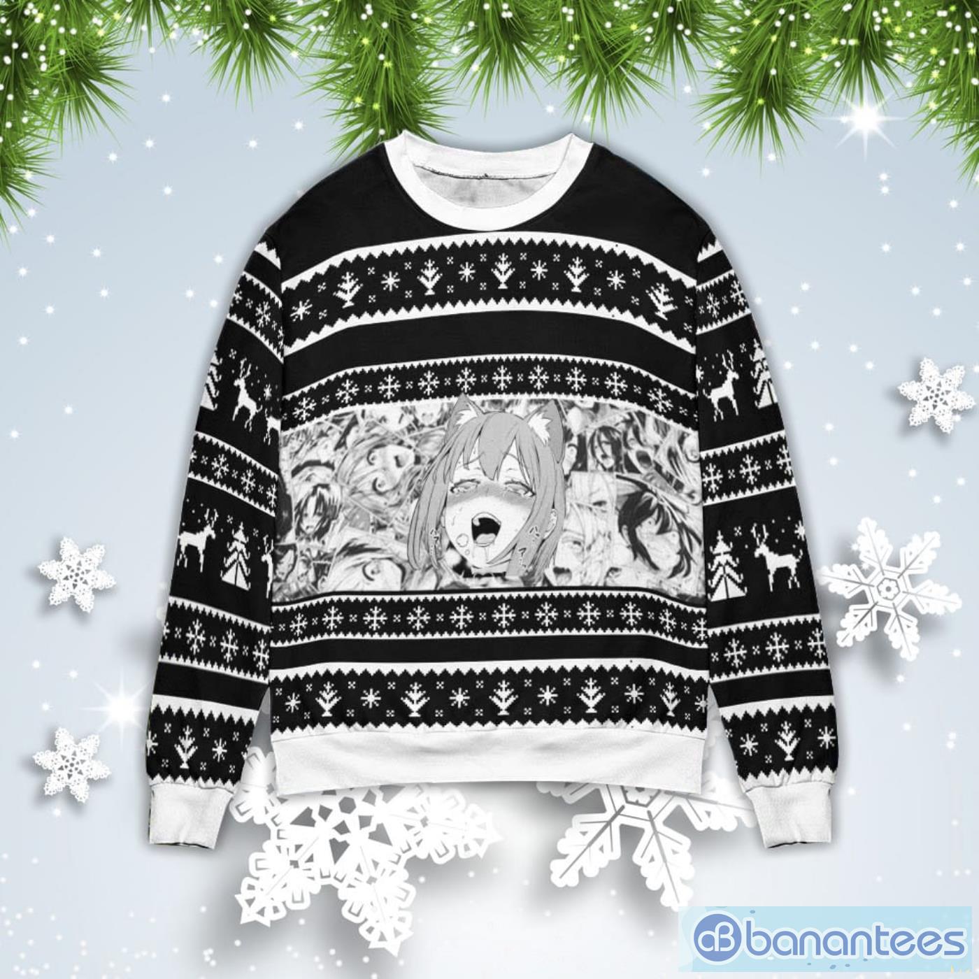 Luffy One Piece Anime Xmas New Style Ugly Christmas Sweater Gift For Men  Women - Banantees