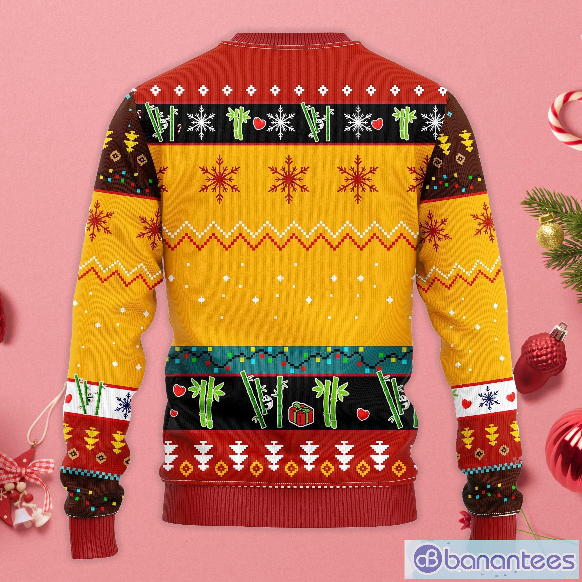 Minnesota Wild Christmas Santa Bear Knitted 3D Sweater Custom Number And  Name - Banantees
