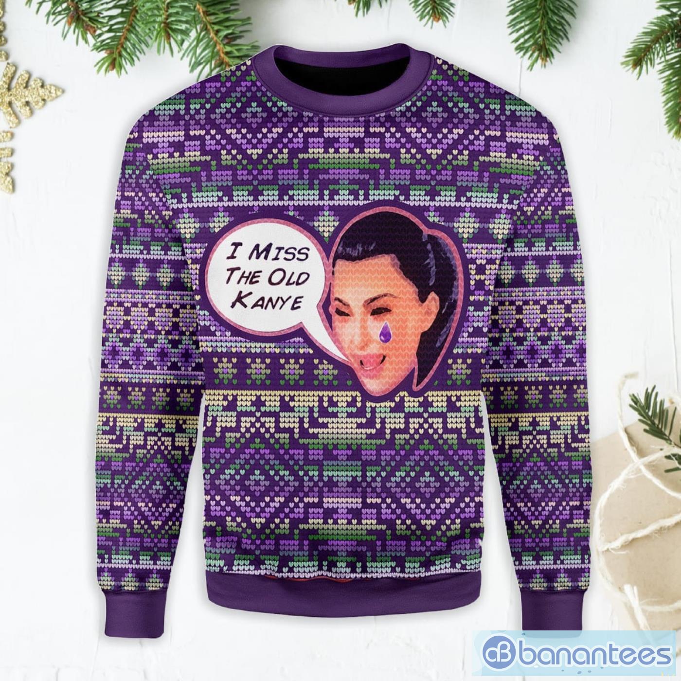 I Miss The Old Kanye Meme Ugly Christmas Sweater Product Photo 1 I Miss The Old Kanye Meme Ugly Christmas Sweater Product Photo 1