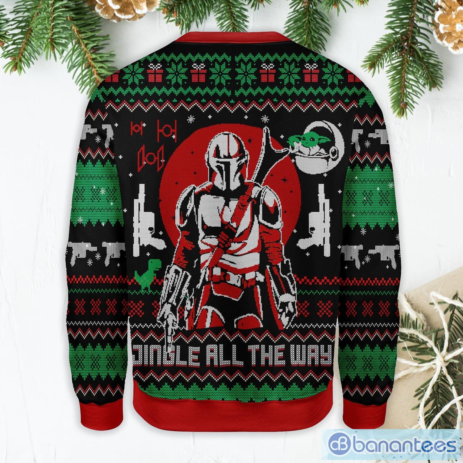 Jingle All The Way Ugly Christmas Sweater Product Photo 2