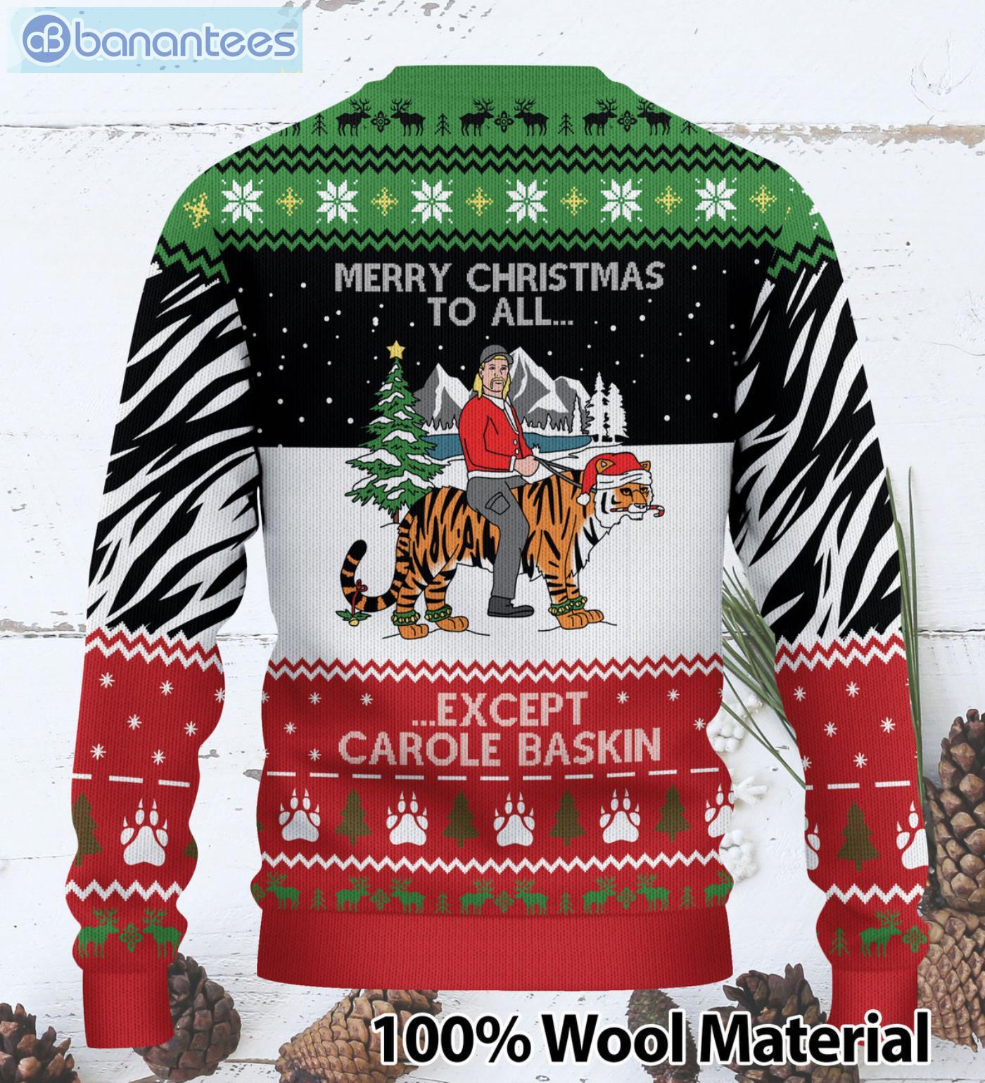 Carole Baskin Christmas Sweater - Banantees