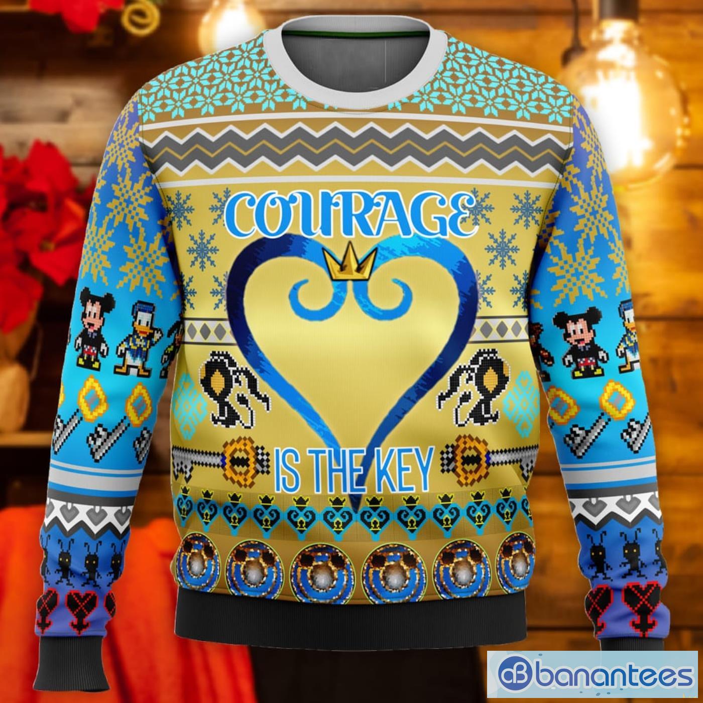 kingdom hearts ugly sweater