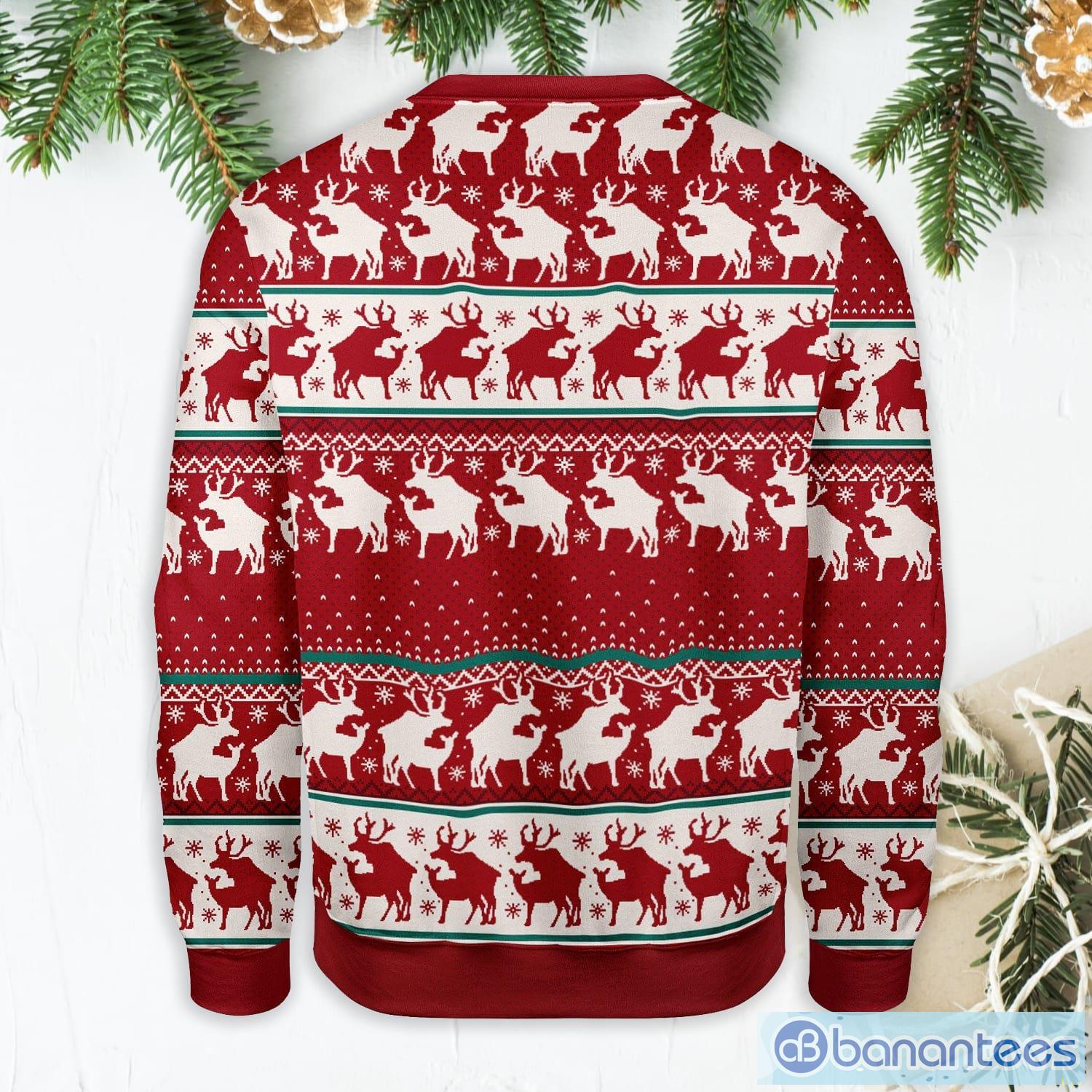 Tennessee Titans Christmas Big Reindeer Pattern Christmas Gift 3D Ugly  Christmas Sweater - Banantees