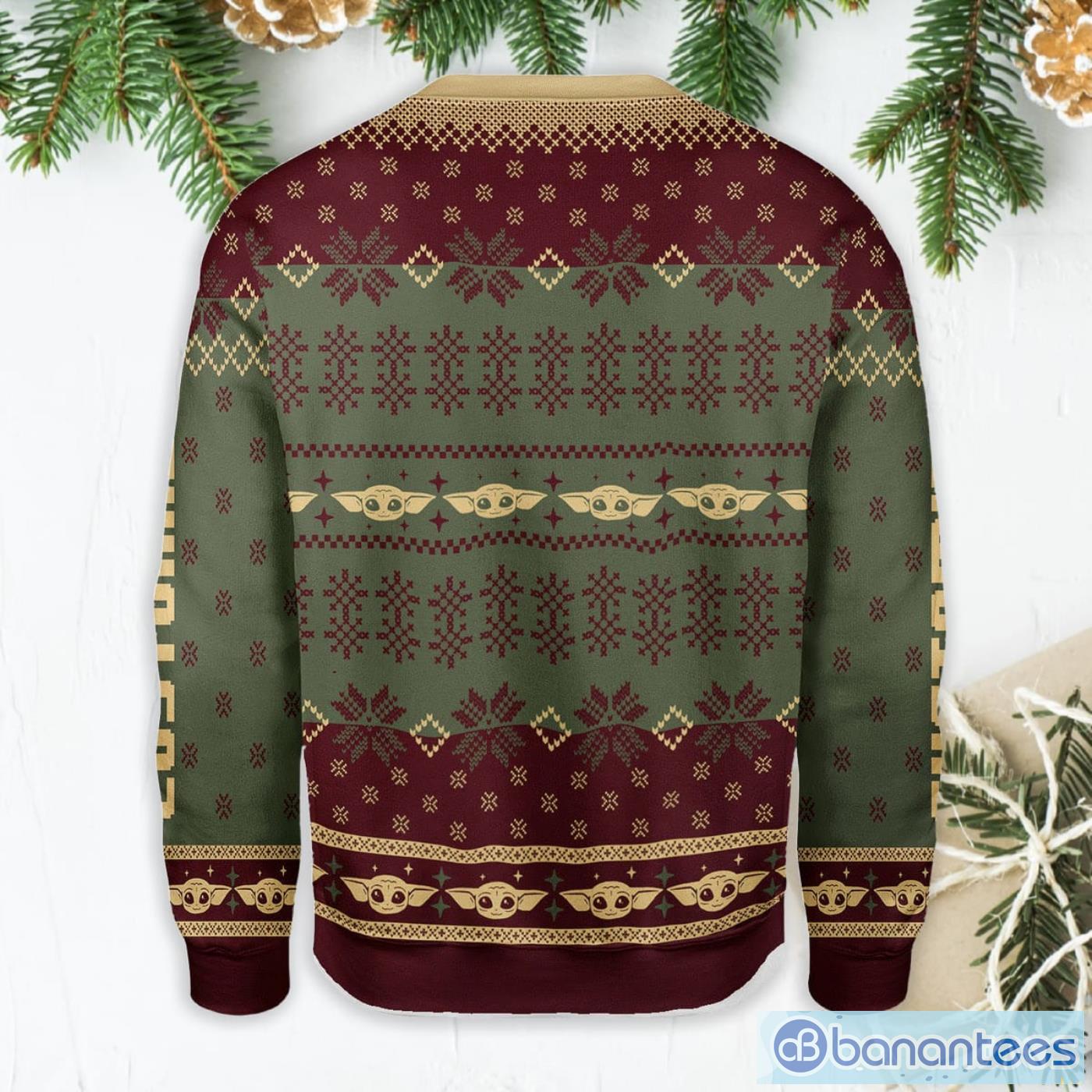 the babylorian custome name ugly christmas sweater 1 image The Babylorian Custome Name Ugly Christmas Sweater Product Photo 2