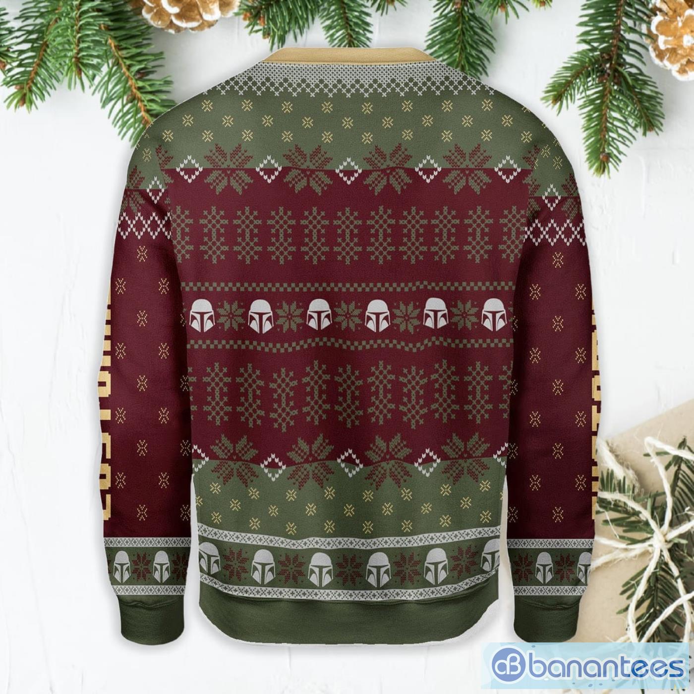 The Dadalorian Custome Name Ugly Christmas Sweater Product Photo 2