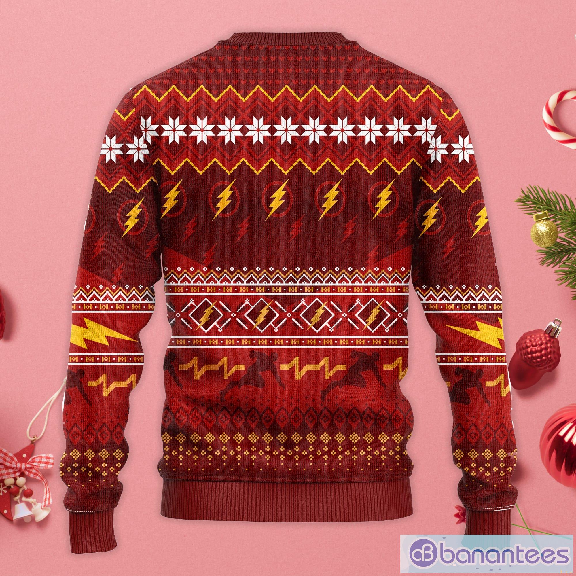 The Flash Christmas Gift Ugly Christmas Sweater Product Photo 2