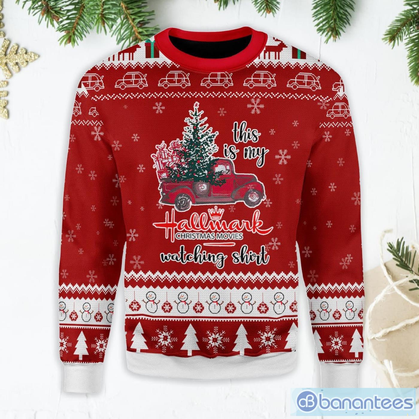 This Is My Hallmark Movie Ugly Christmas Sweater Product Photo 1
