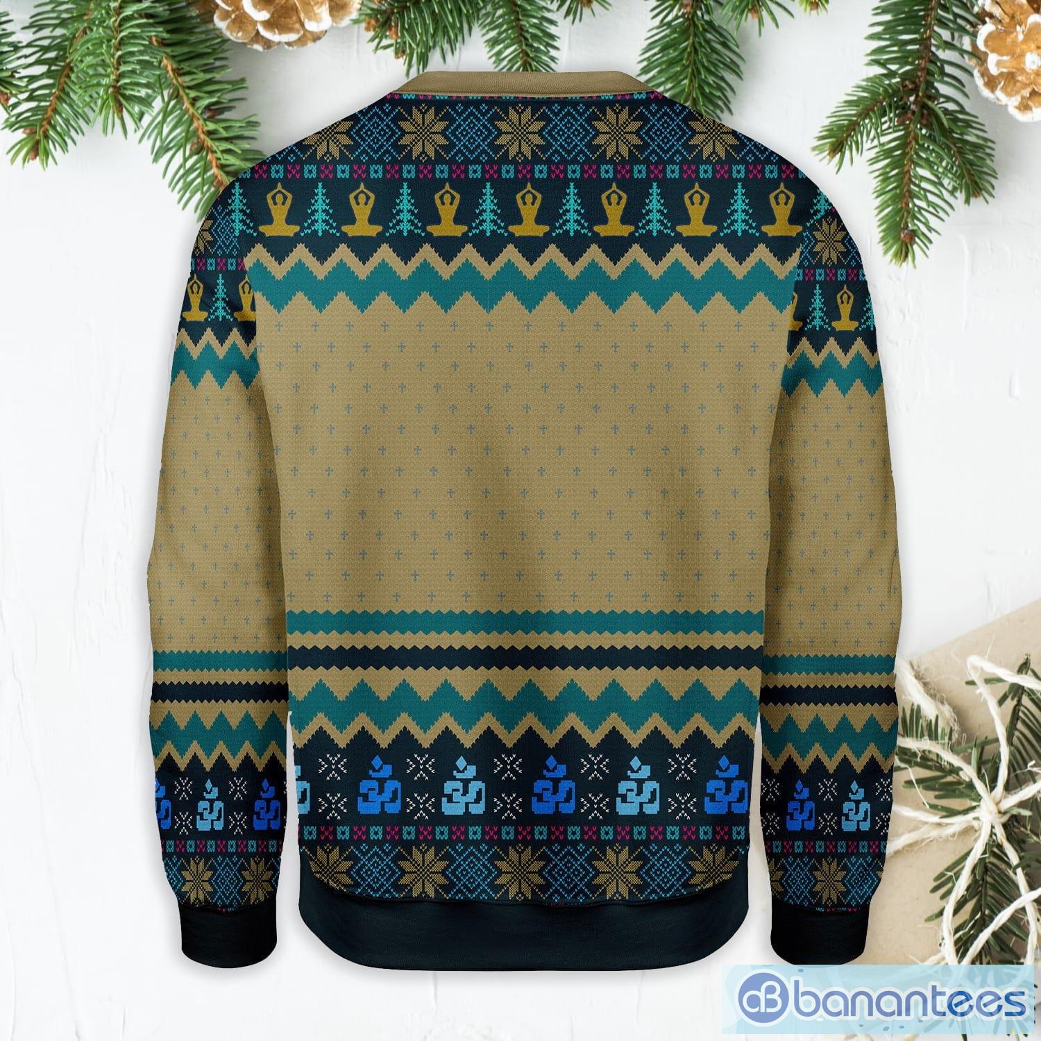 Throat Chakra Ugly Christmas Sweater Product Photo 2