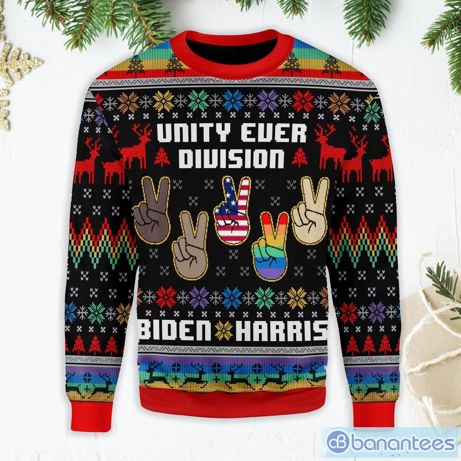 Unity Ever Division Ugly Christmas Sweater Product Photo 1