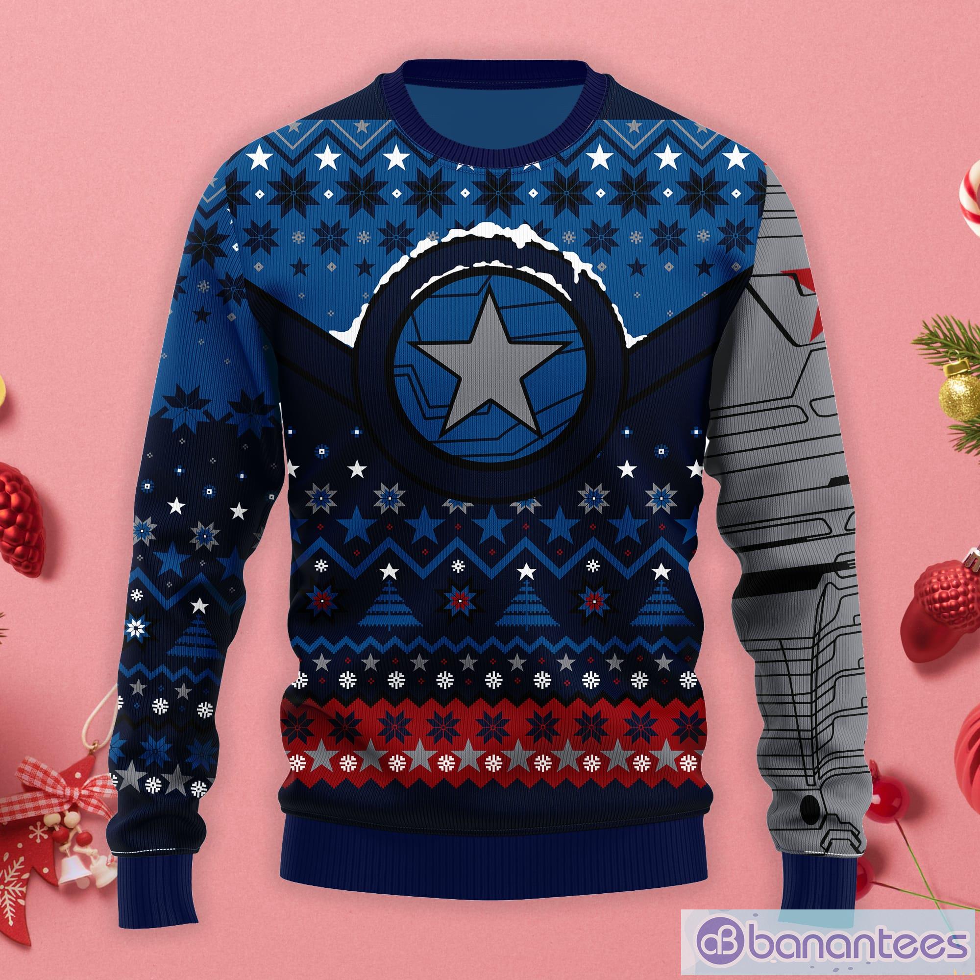 Josh Allen The Winter Soldier Stronger Together Ugly Christmas Sweater -  Tagotee