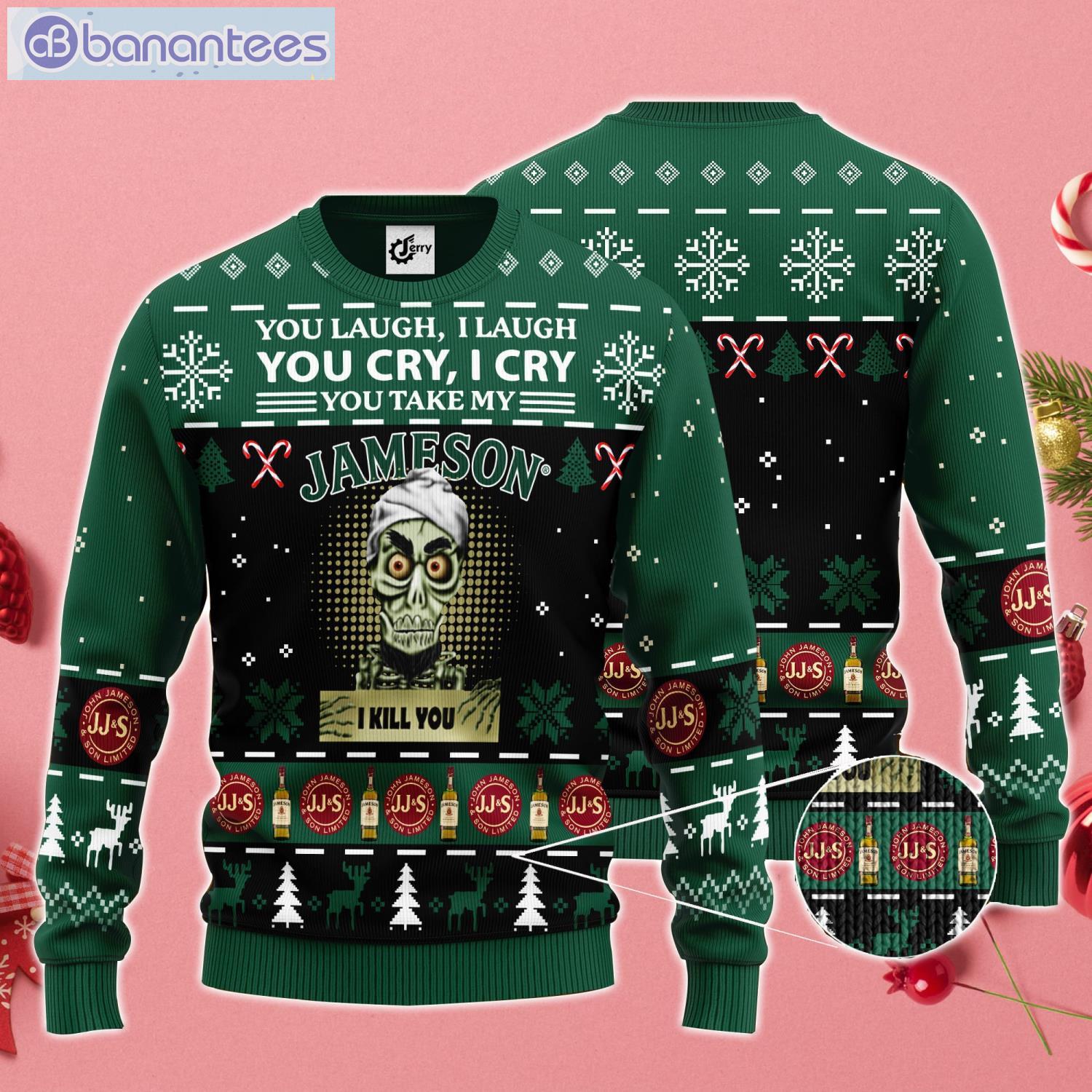 Achmed You Laugh I Laugh You Cry I Cry You Take My Jameson I Kill You Ugly Christmas Sweater Product Photo 1