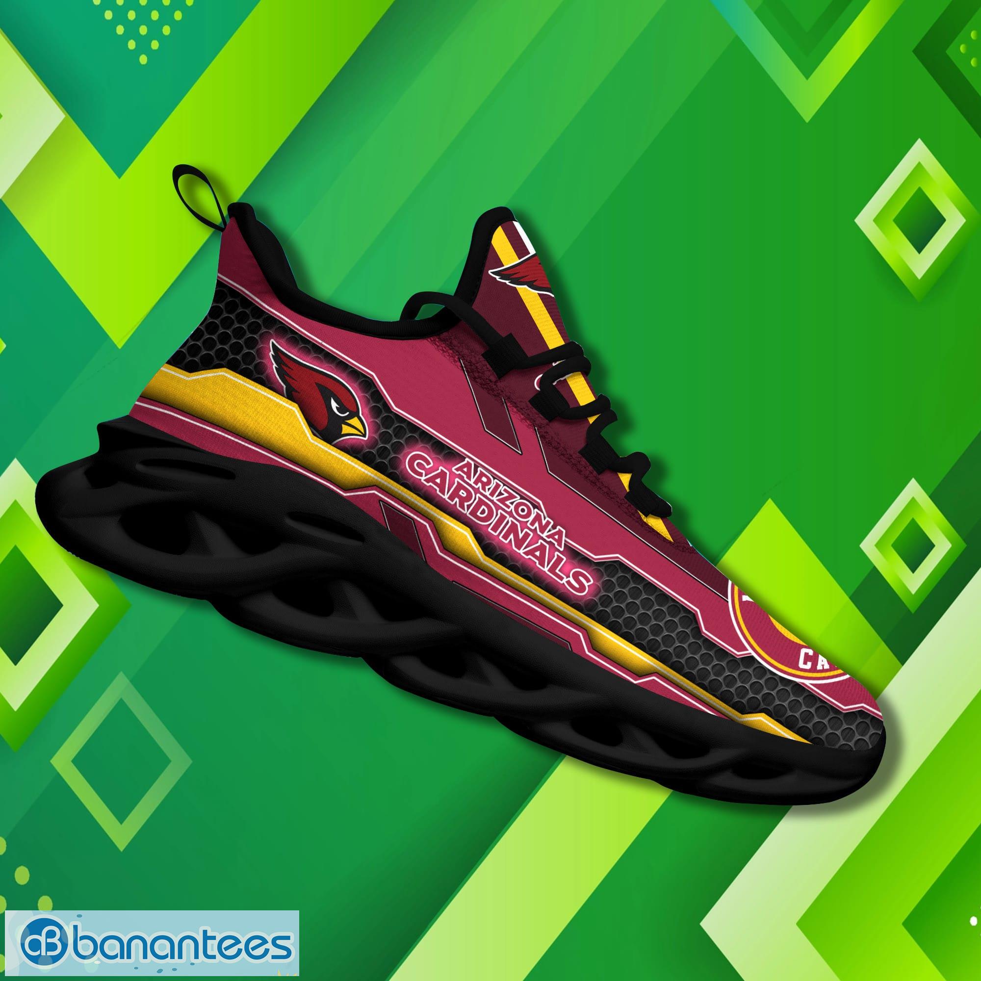 Arizona Cardinals NFL Symbol Max Soul Sneakers Running Shoes - Banantees