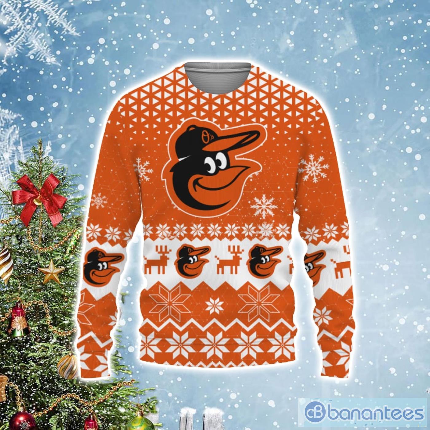 Baltimore Orioles Ugly Christmas Sweater Product Photo 1