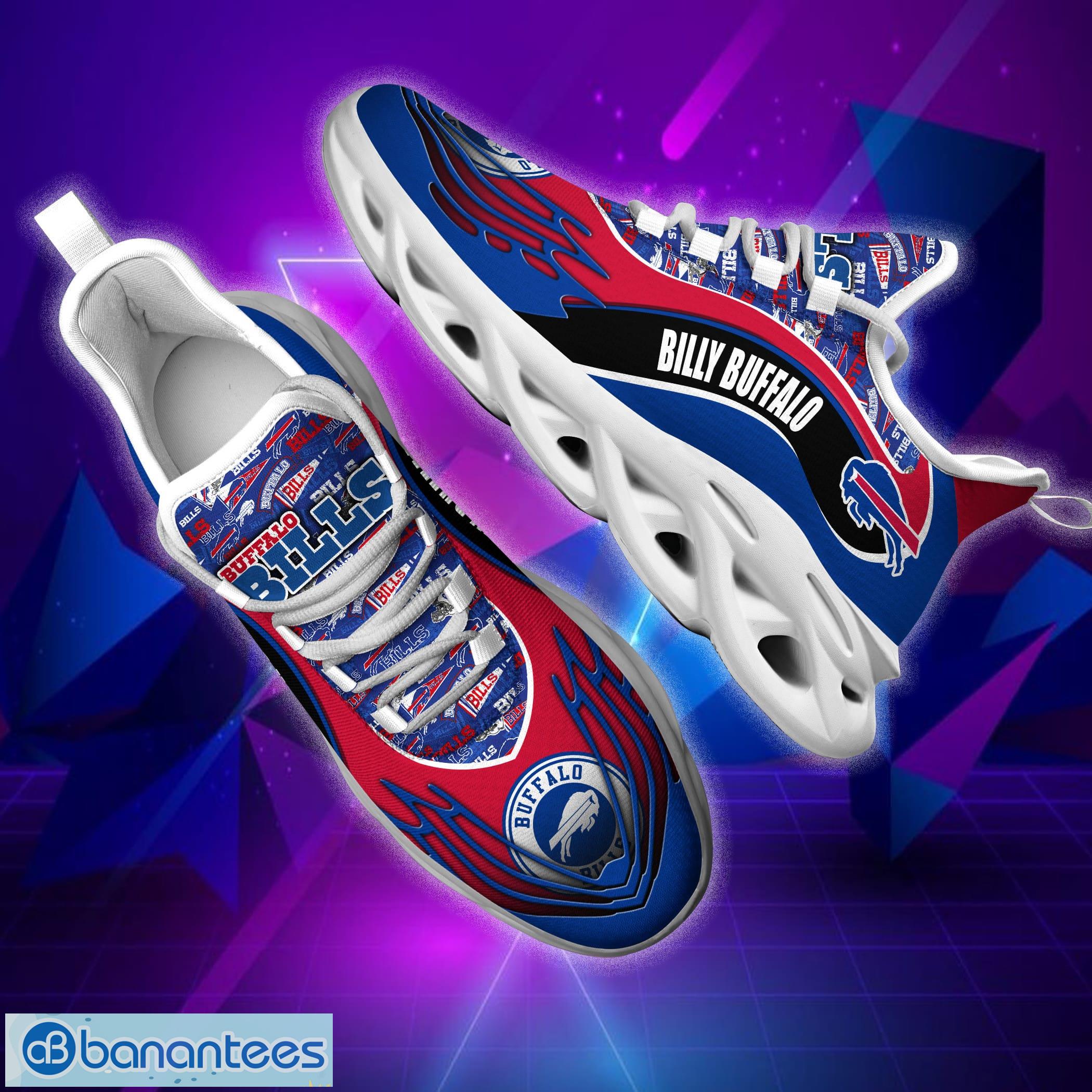 Buffalo Bills NFL Symbol Max Soul Sneakers Running Shoes - Banantees