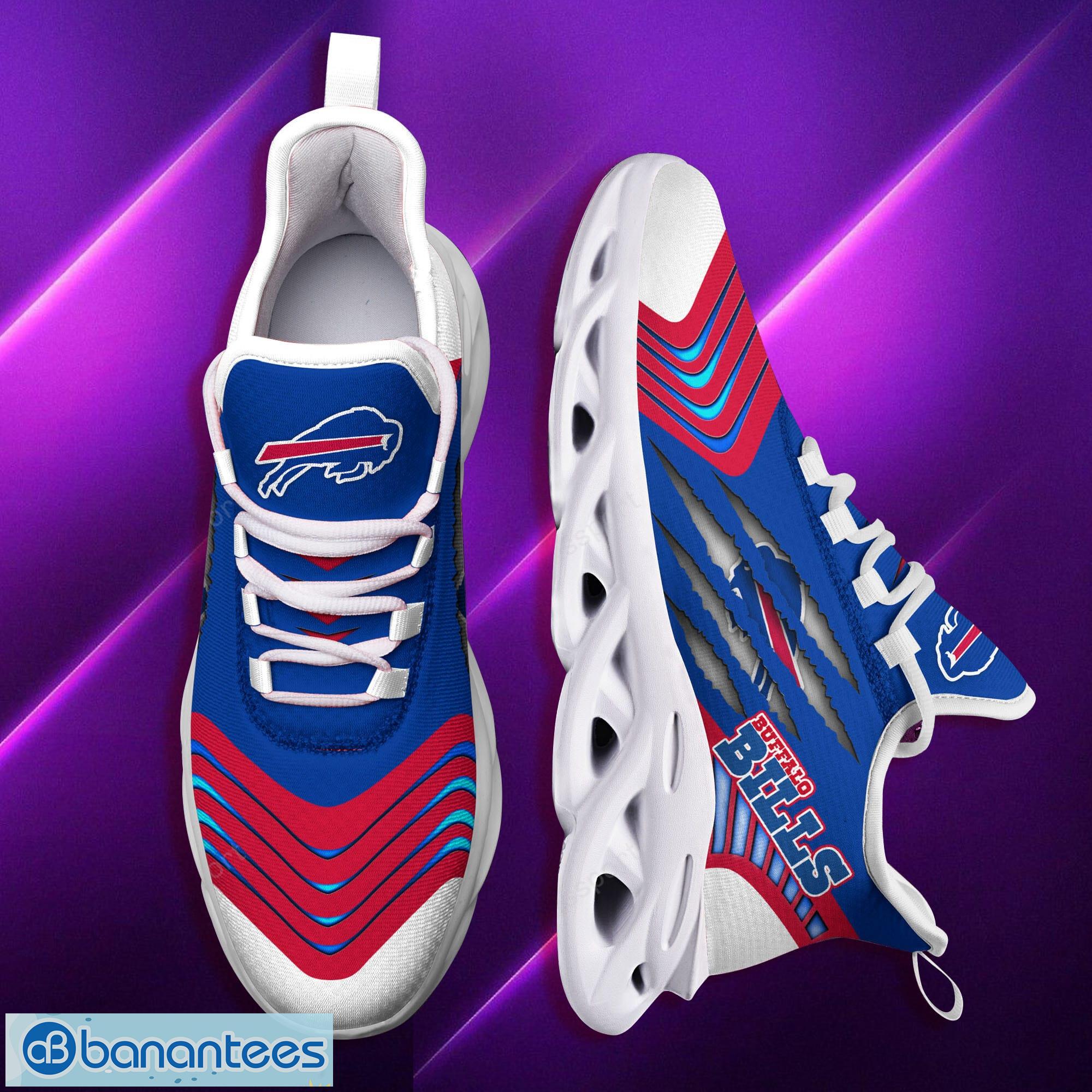 buffalo bills nfl sport shoes max soul sneakers 5 image Buffalo Bills Nfl Sport Shoes Max Soul Sneakers Product Photo 6