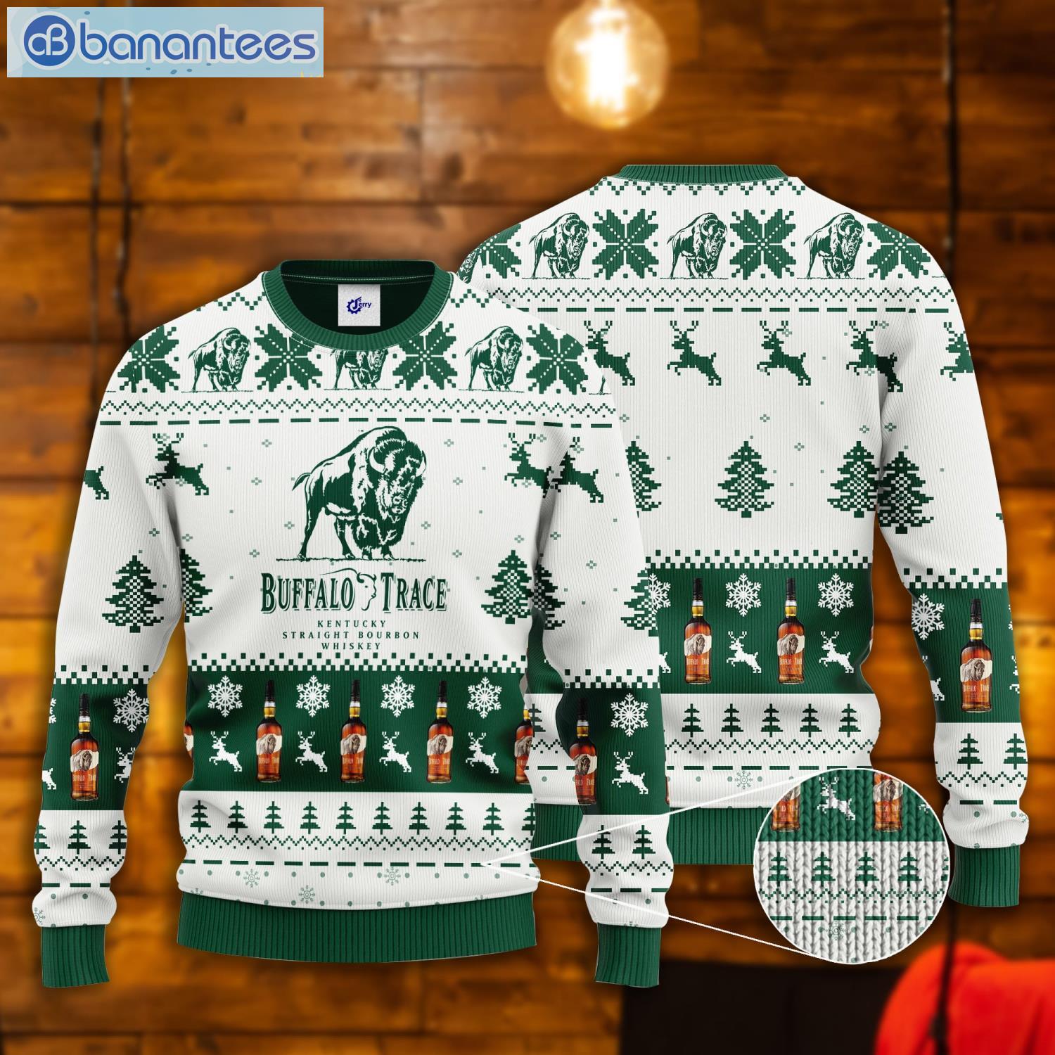 Buffalo Trace Ugly Christmas Sweater Product Photo 1