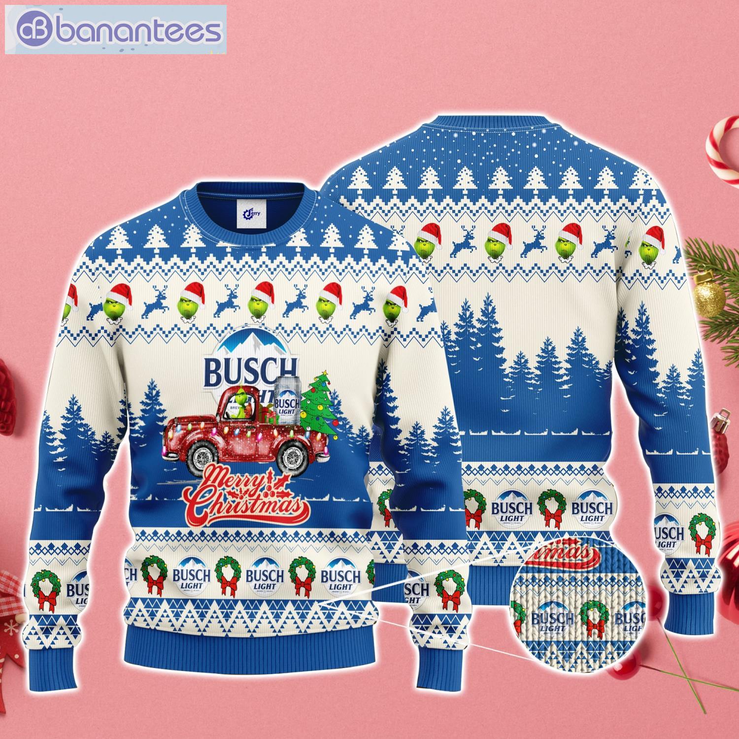 Dallas Mavericks Funny Grinch Ugly Christmas Sweater - Banantees