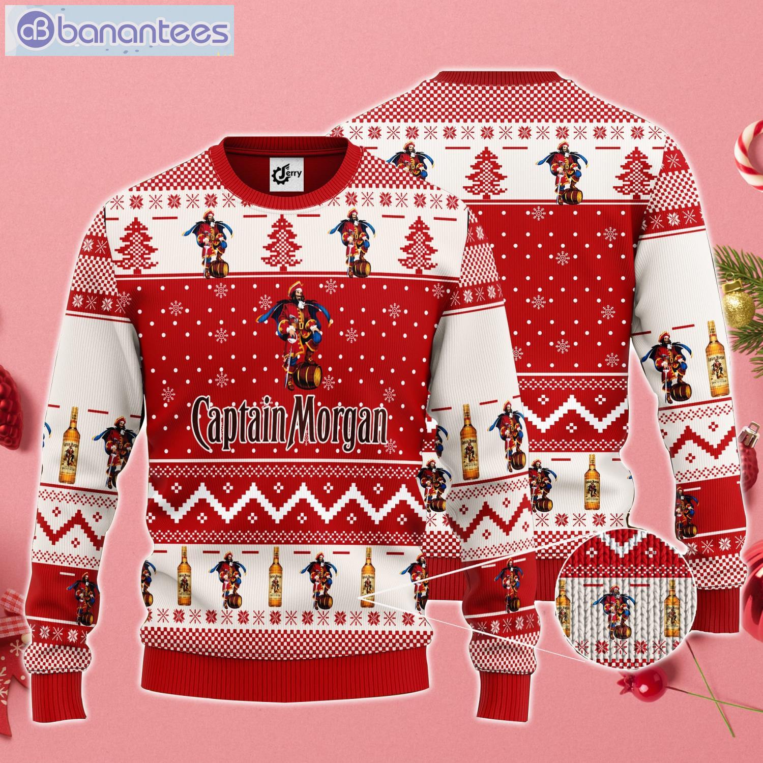 Captain Morgan Cute Gift Ugly Christmas Sweater Product Photo 1