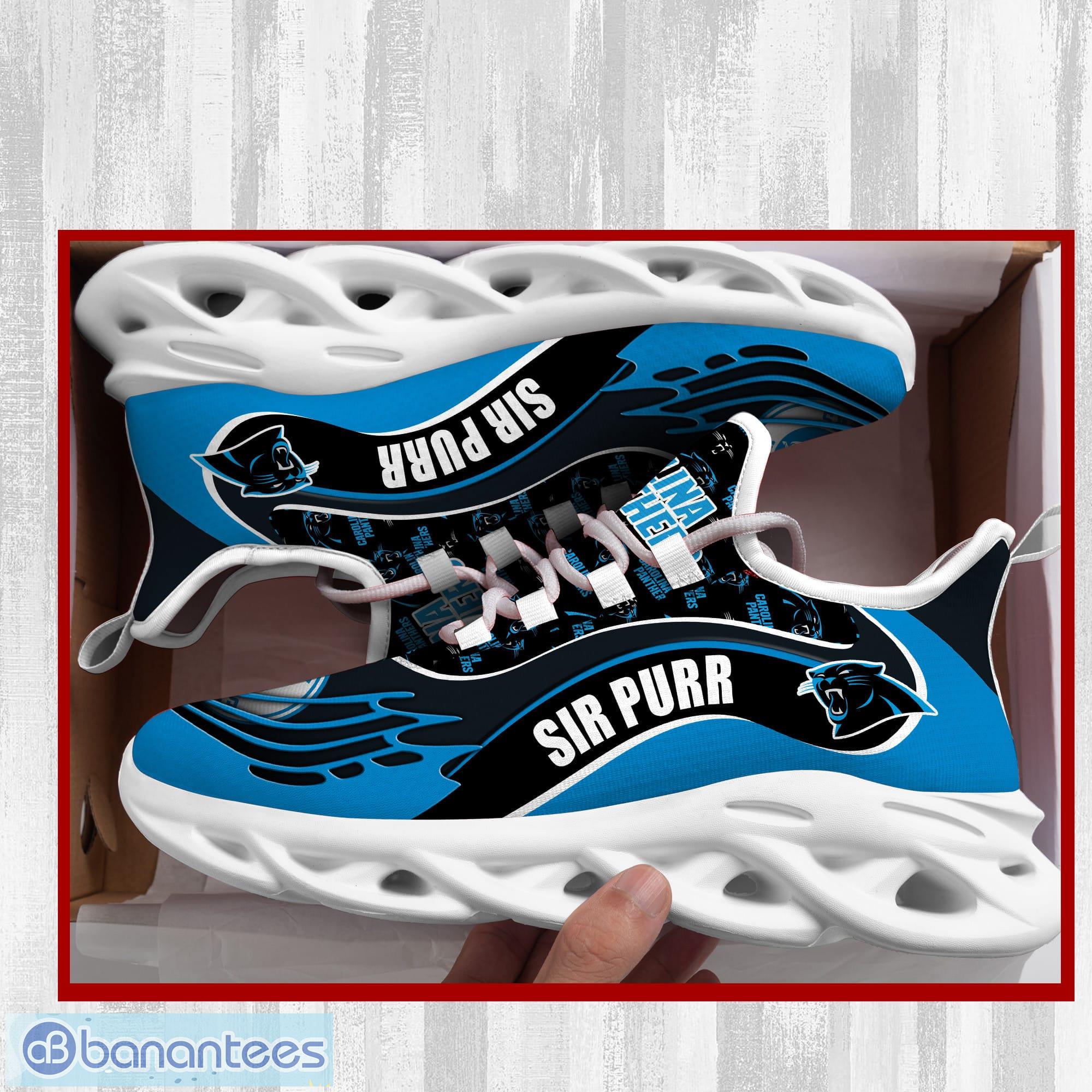 Carolina Panthers NFL Men And Women Running Sneakers Ultra Max Soul Shoes -  Freedomdesign