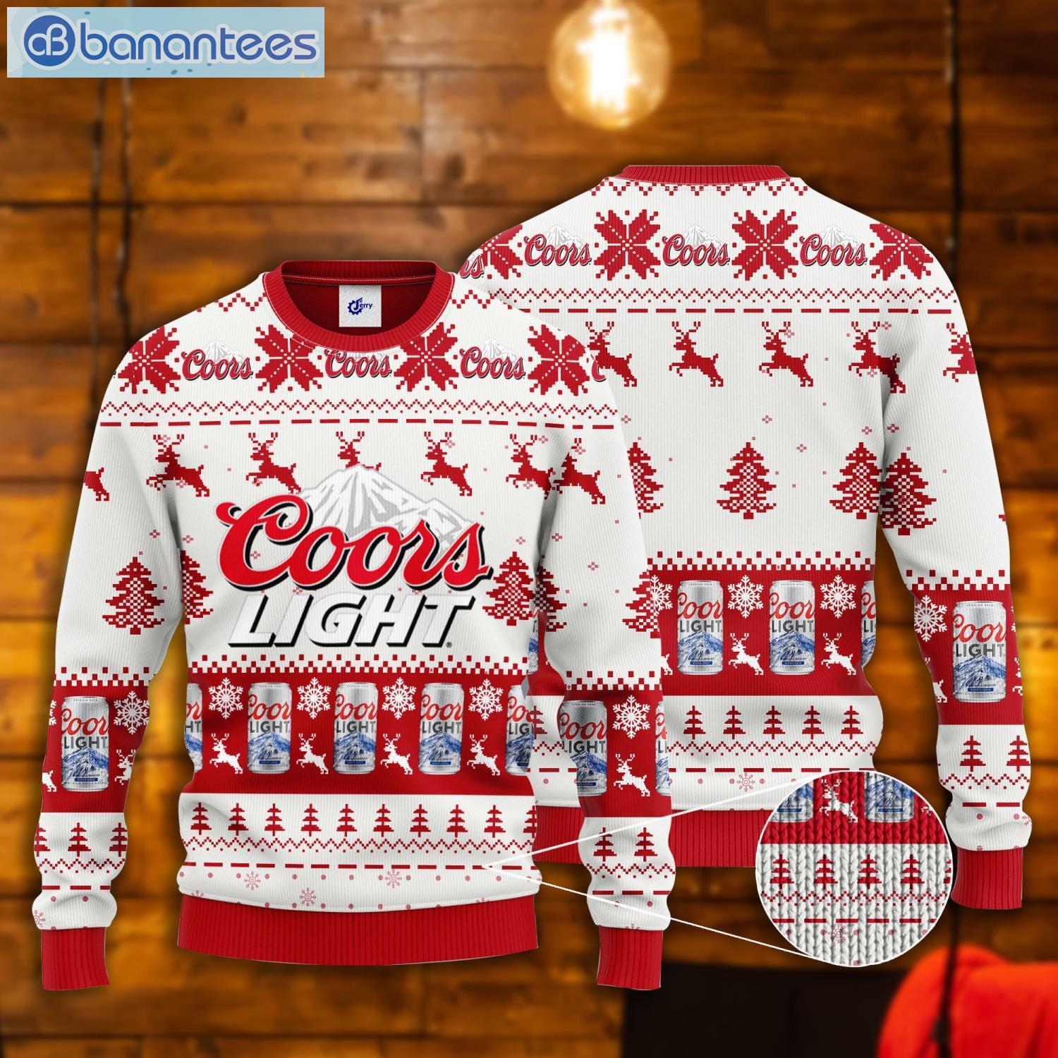 Coors Light Beers It's In My DNA Ugly Christmas Sweater Gift For Men And  Women - Banantees