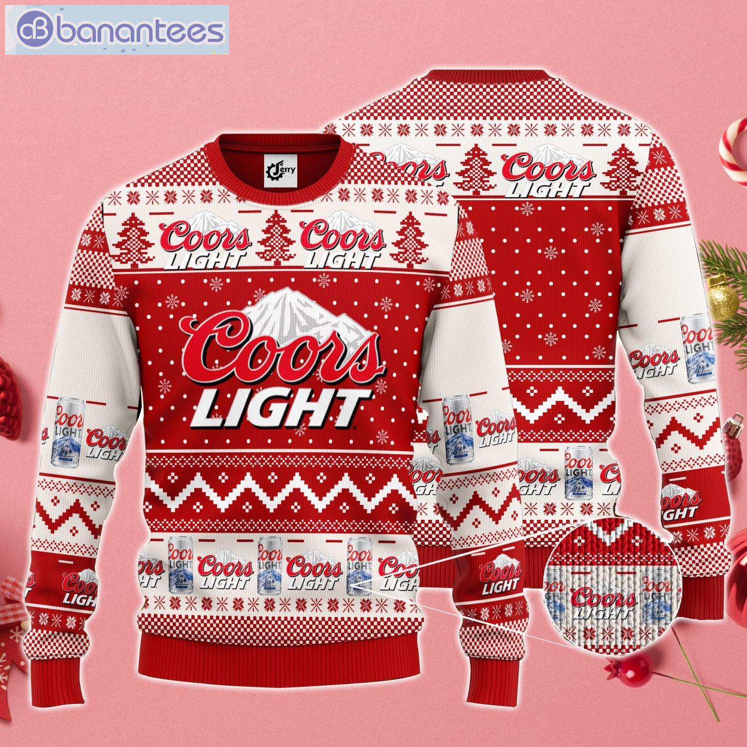 Coors Light Ugly Christmas Sweater For Coors Light Lover Product Photo 1