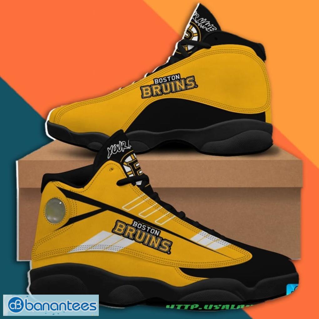 Custom Name Boise State Broncos Custom Name And Number Air Jordan 13 Shoes  For Men And Women - Banantees