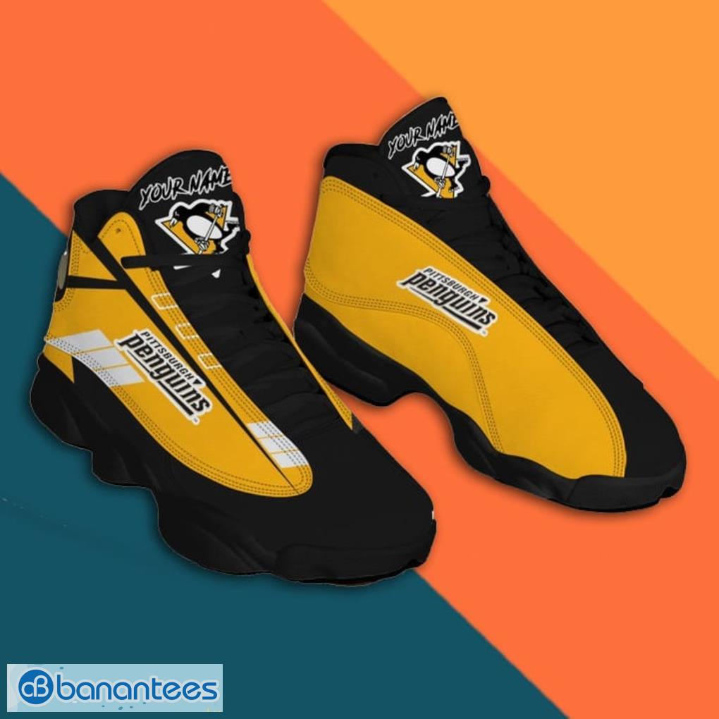 Pittsburgh Steelers Football Team Custom Name Air Jordan 13