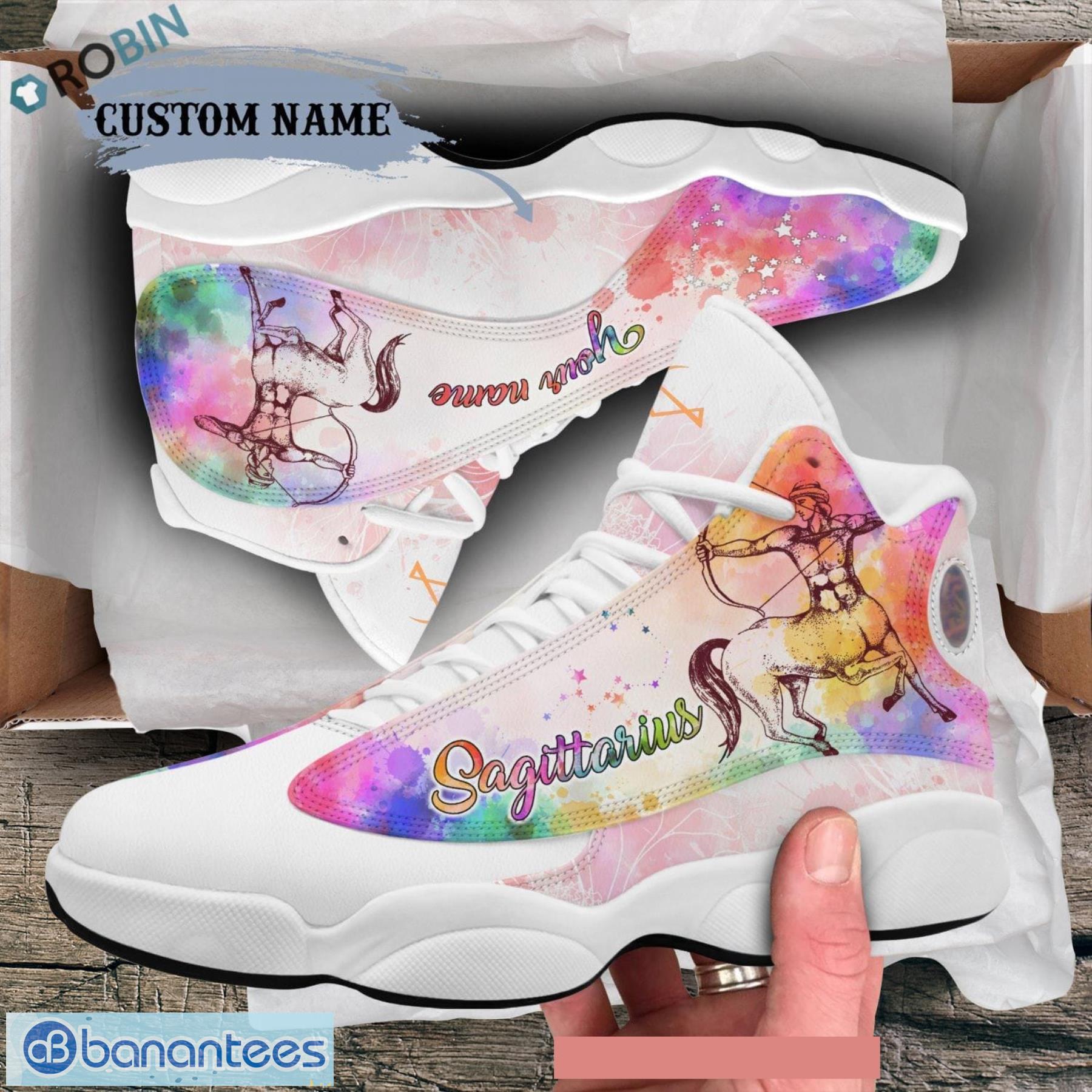 Custom Name Minnesota Vikings Nfl Shoer Triangle Jordan JD13 Shoes -  Freedomdesign