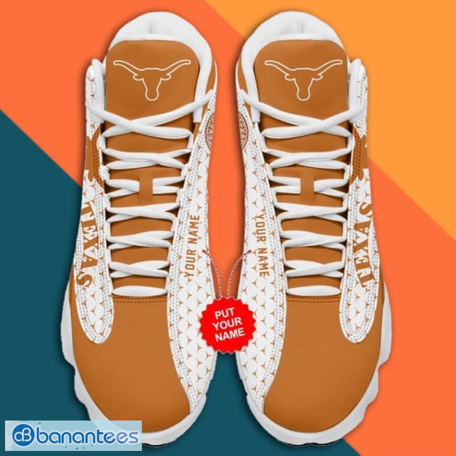 Custom Name Texas Rangers Air Jordan 13 Sneaker Shoes
