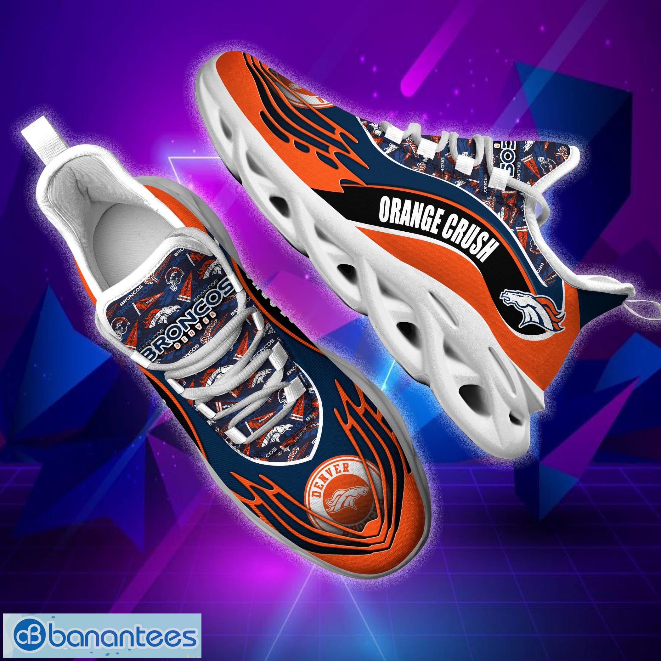 Denver Broncos NFL Max Soul Sneakers Running Shoes - Banantees