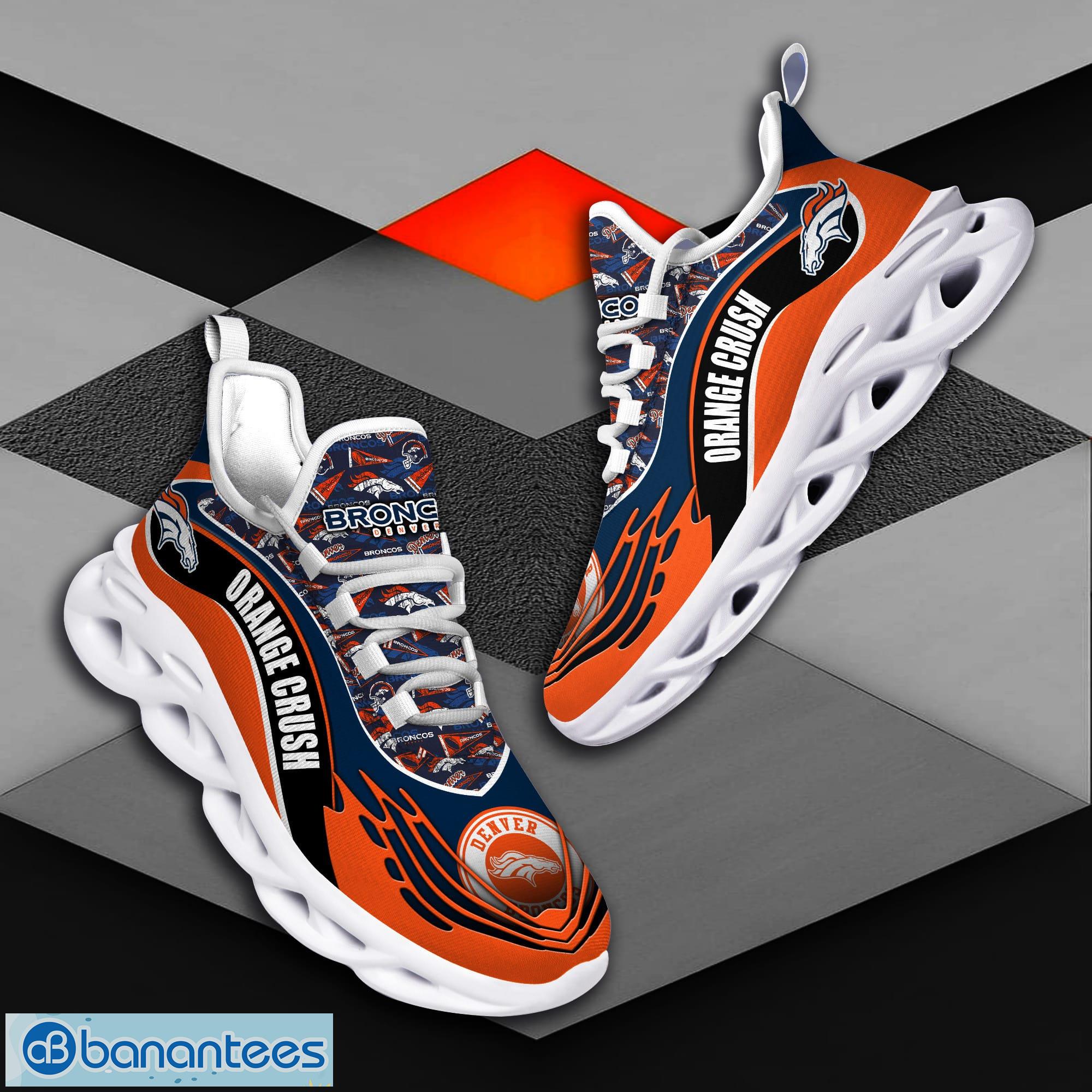 Denver Broncos NFL Max Soul Sneakers Running Shoes - Banantees