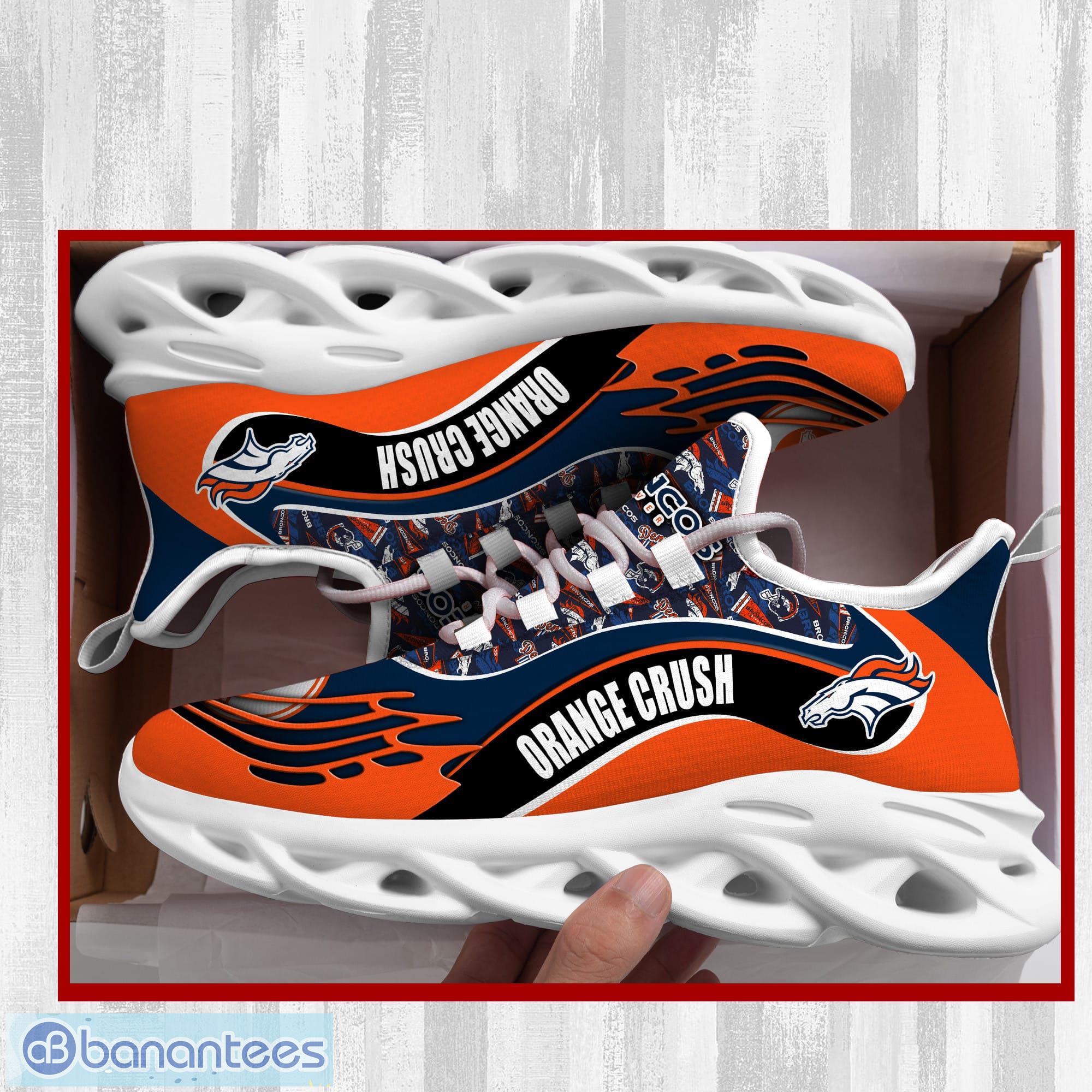 Denver Broncos NFL Max Soul Sneakers Running Shoes - Banantees