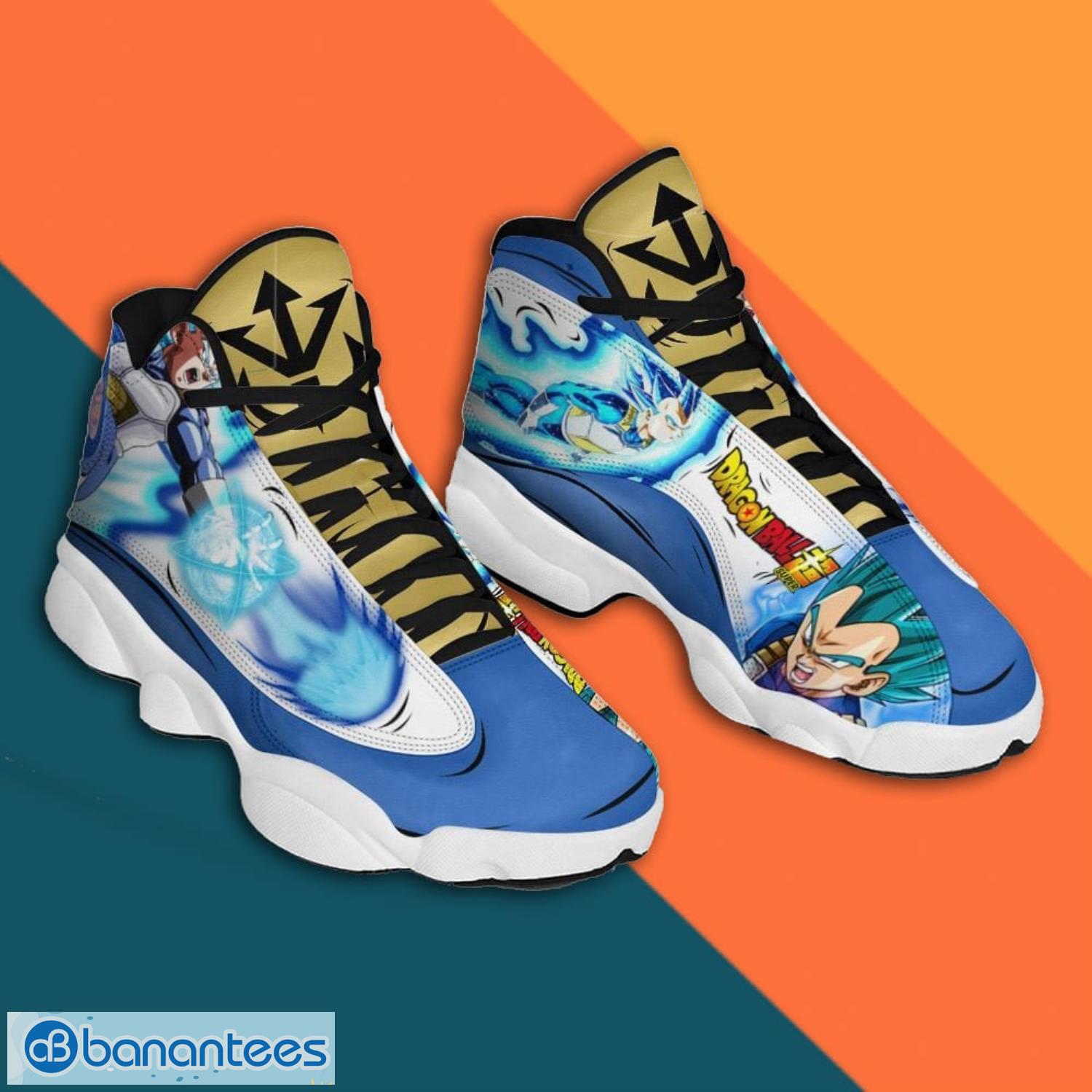 Dragon Ball Vegeta Custom Air Jordan 13 Shoes Limited Edition