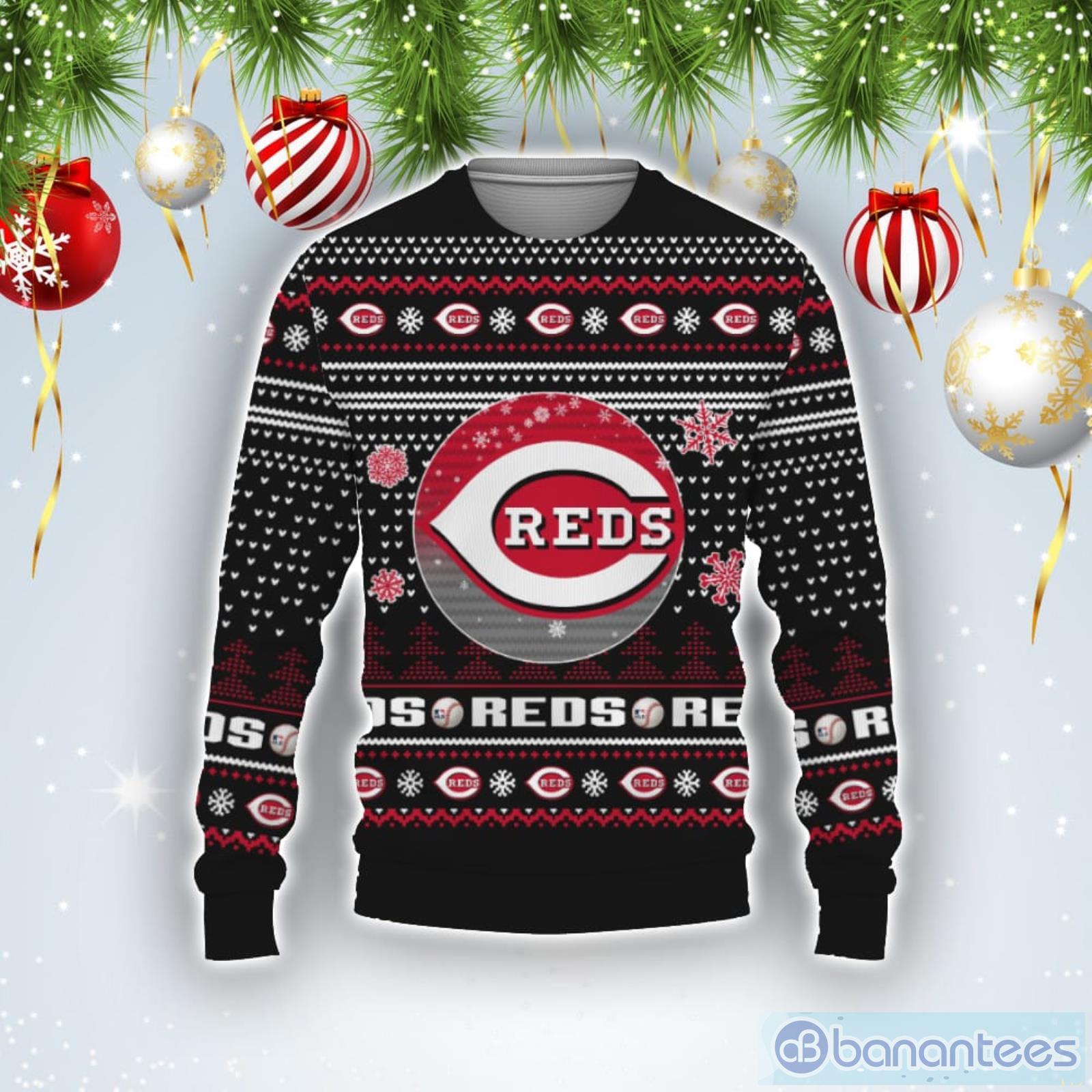 Cincinnati Reds Ugly Sweater - T-shirts Low Price