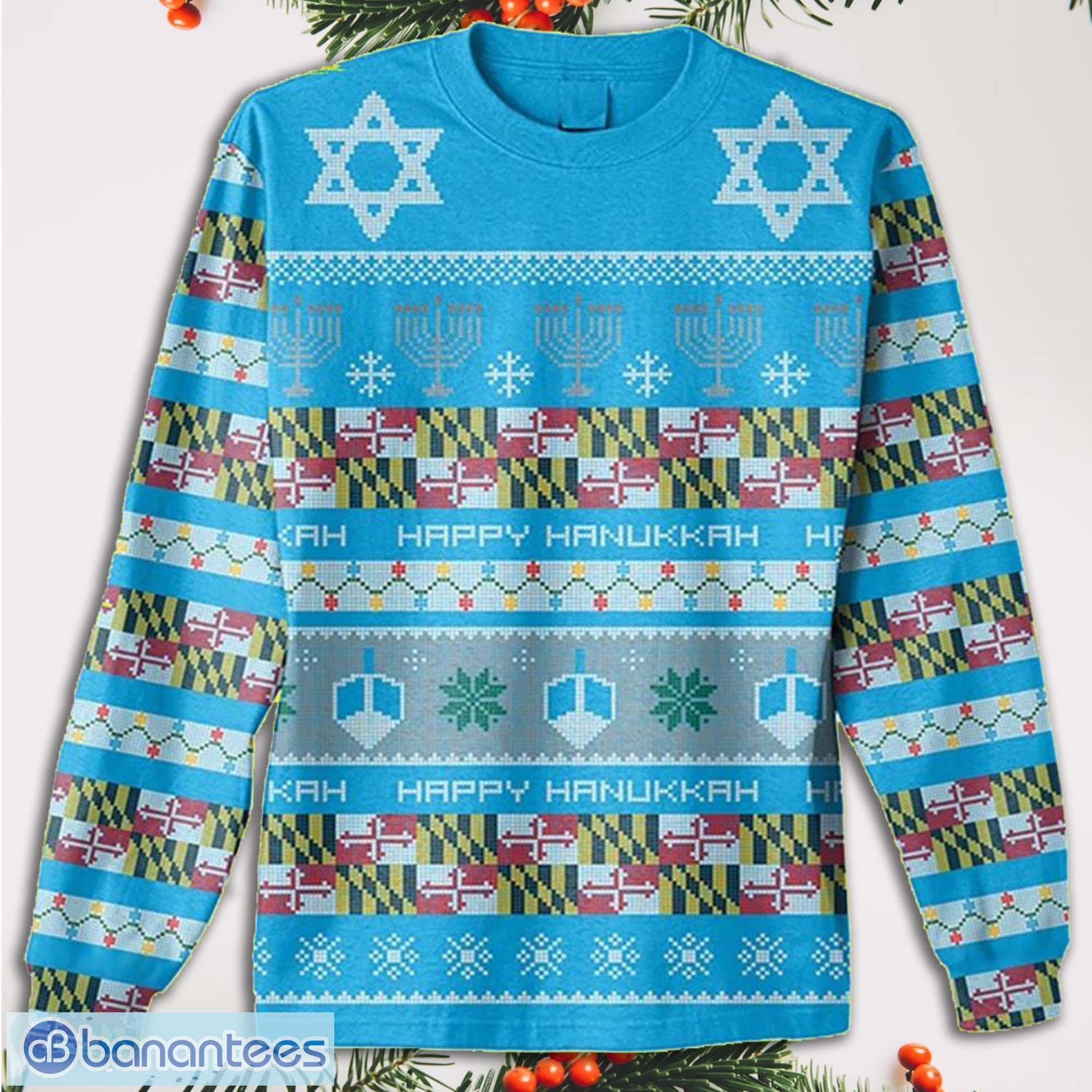 Hanukkah ugly christmas on sale sweater