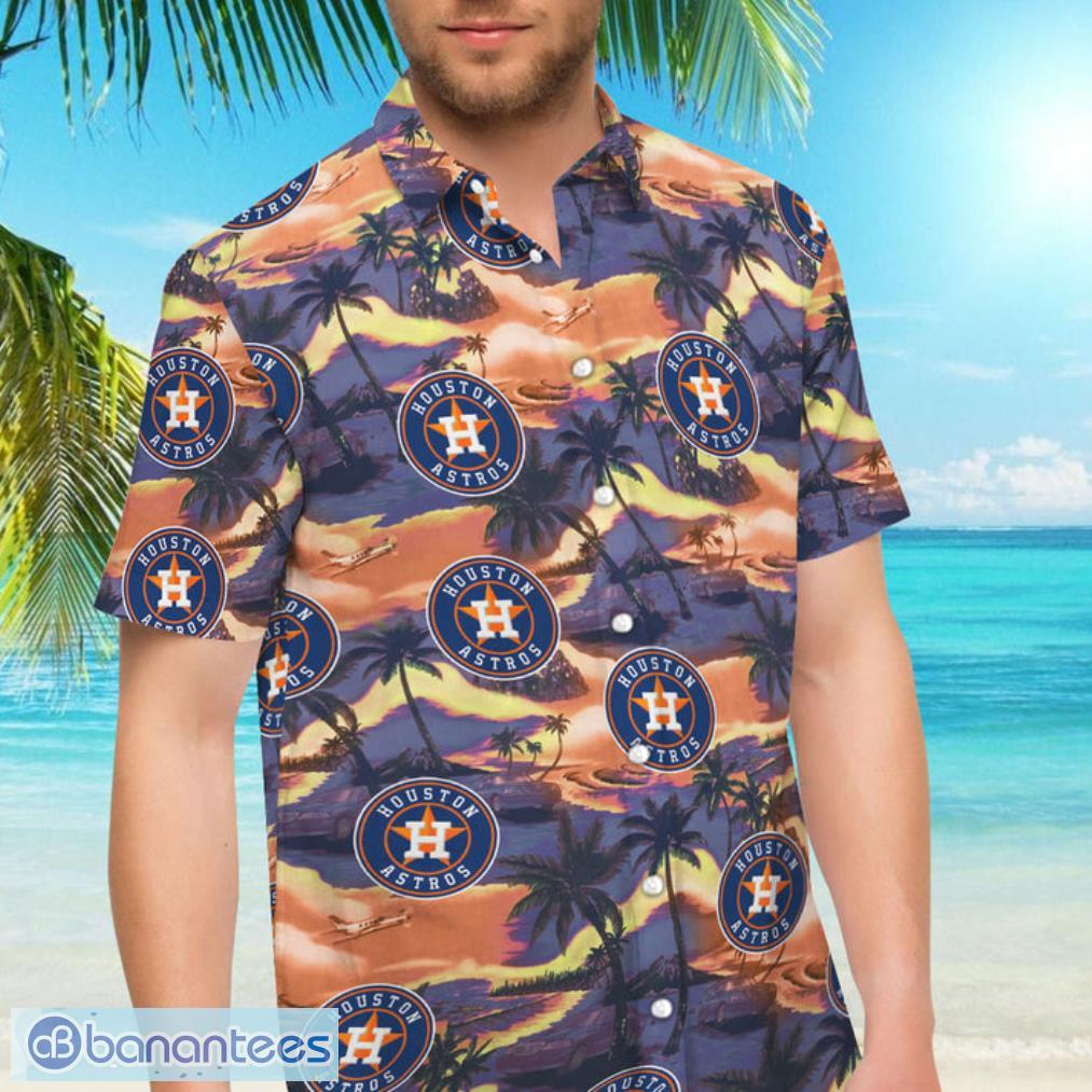 Houston Astros Island Palm Tree Full Print Hawaiian Shirt Product Photo 4