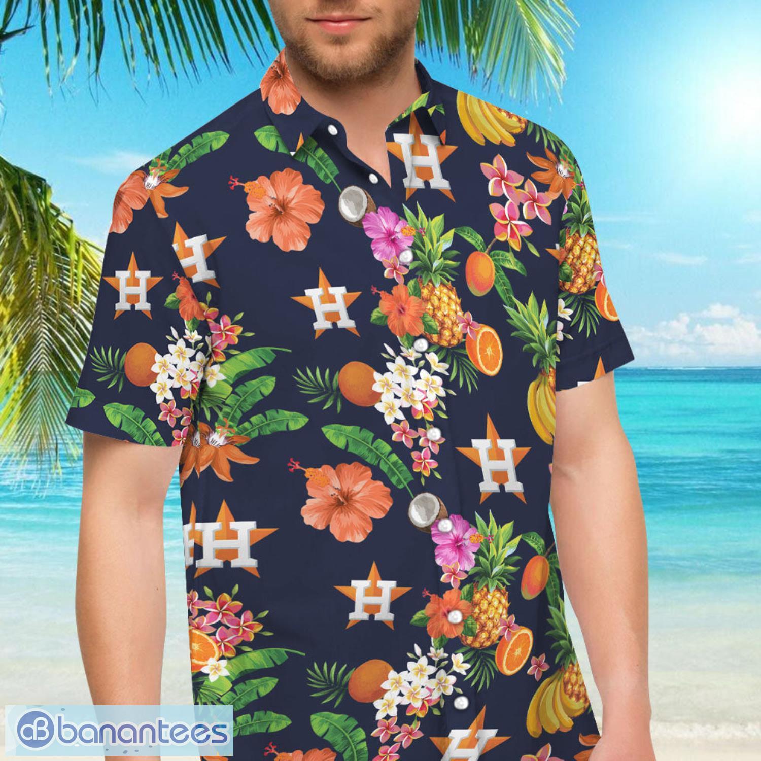 Houston Astros MLB Team Logo Shirt Beach Lover Gift Hawaiian Shirt Men  Women Beach Shirt - Banantees