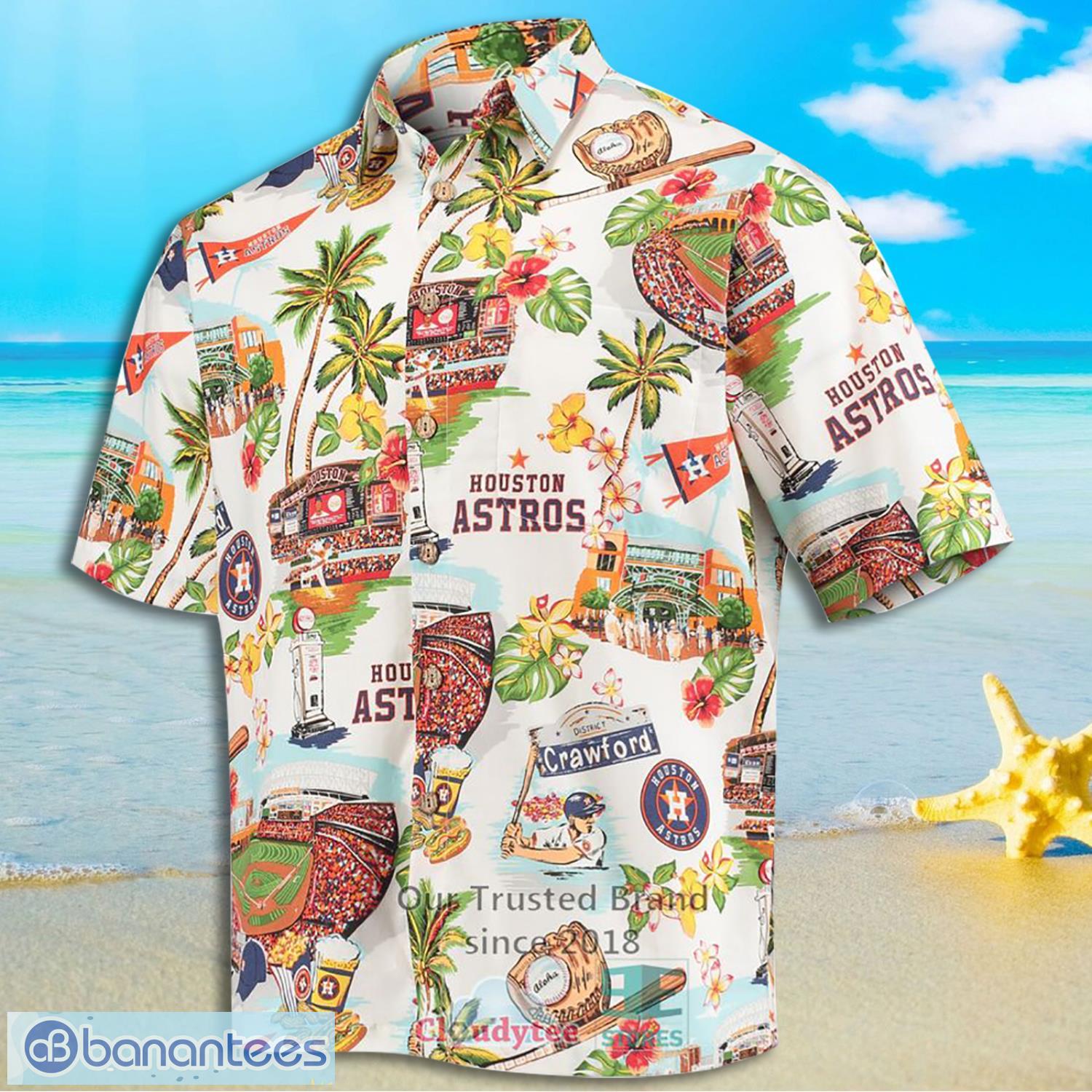 Houston Astros Reyn Spooner Scenic Hawaiian Shirt - Trendingnowe