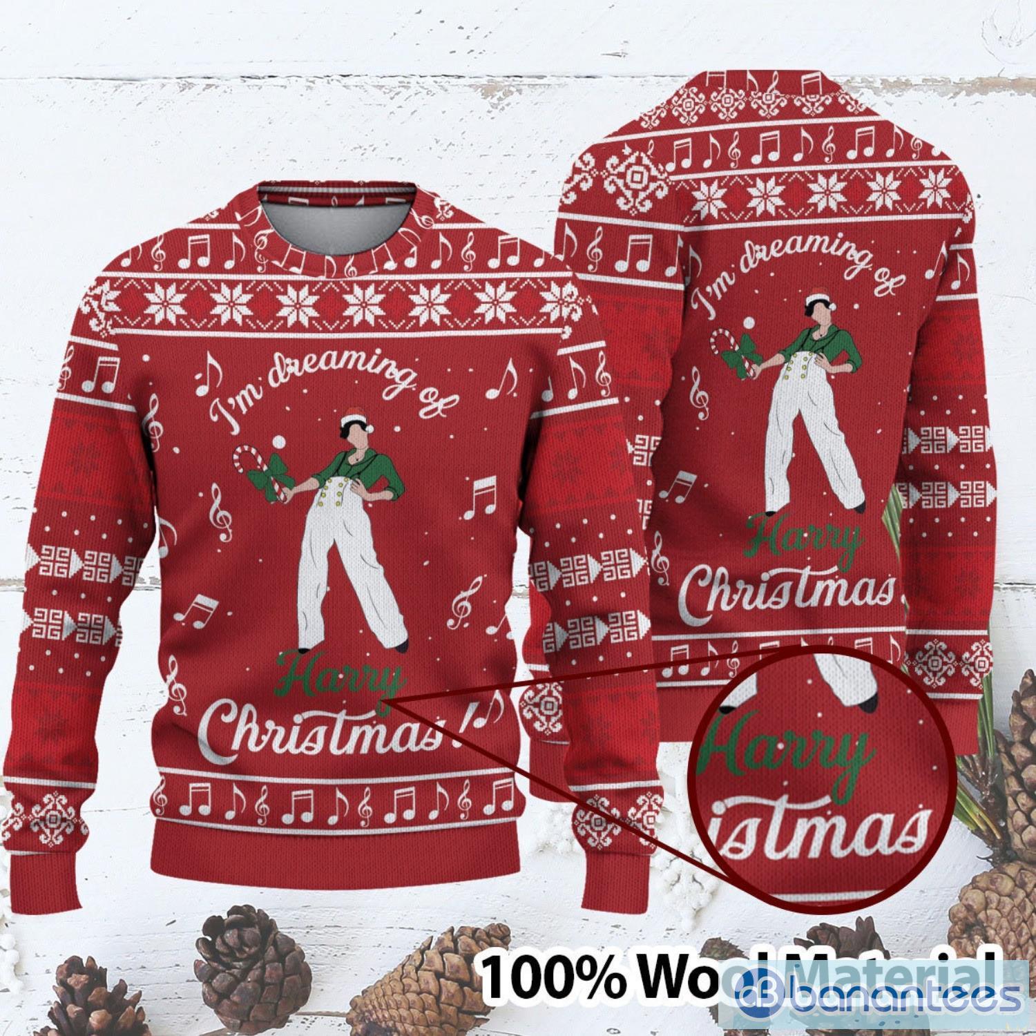 I’m Dreaming Of Harry Christmas Ugly Christmas Sweater Product Photo 1