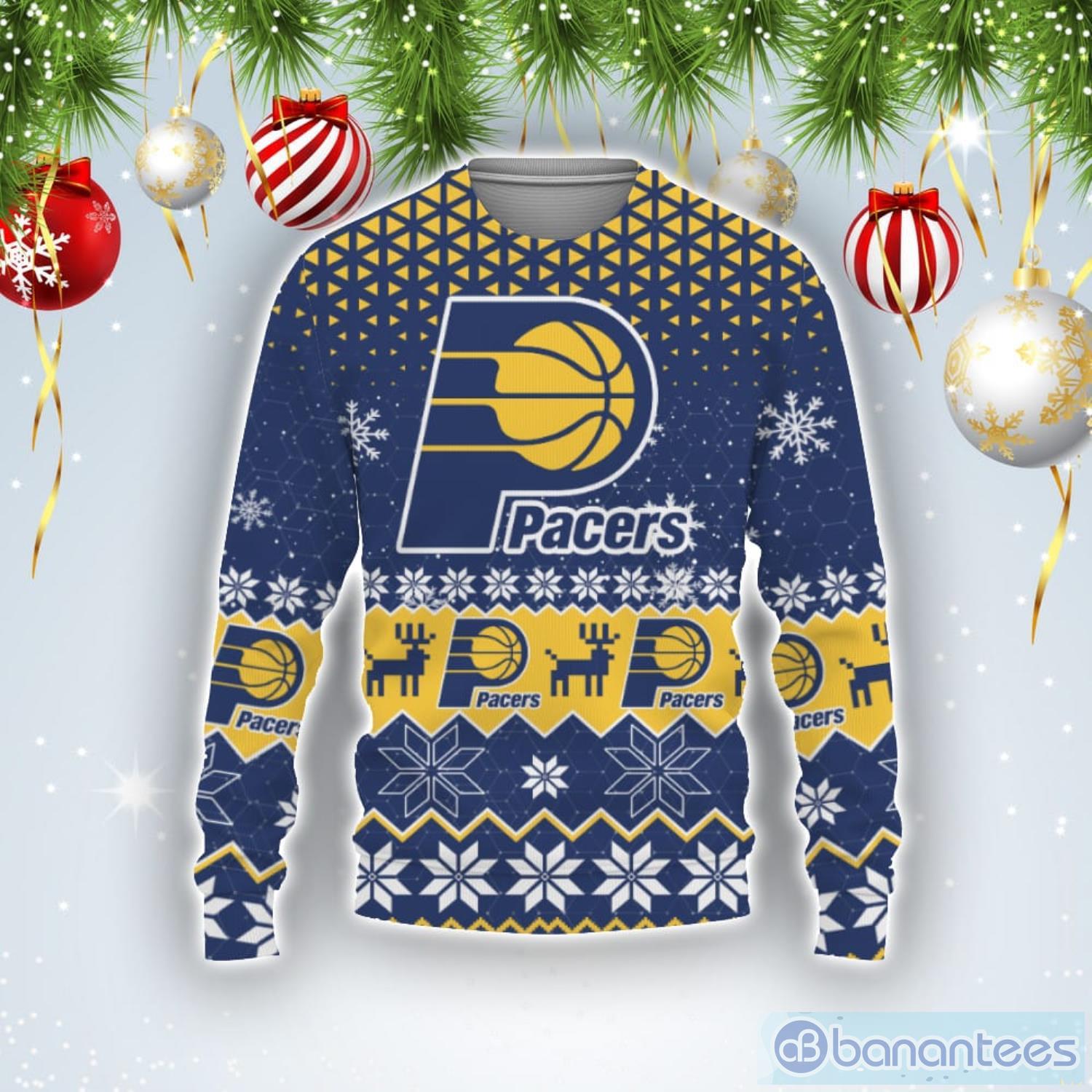 Indiana Pacers Sports Football American Ugly Christmas Sweater Product Photo 1