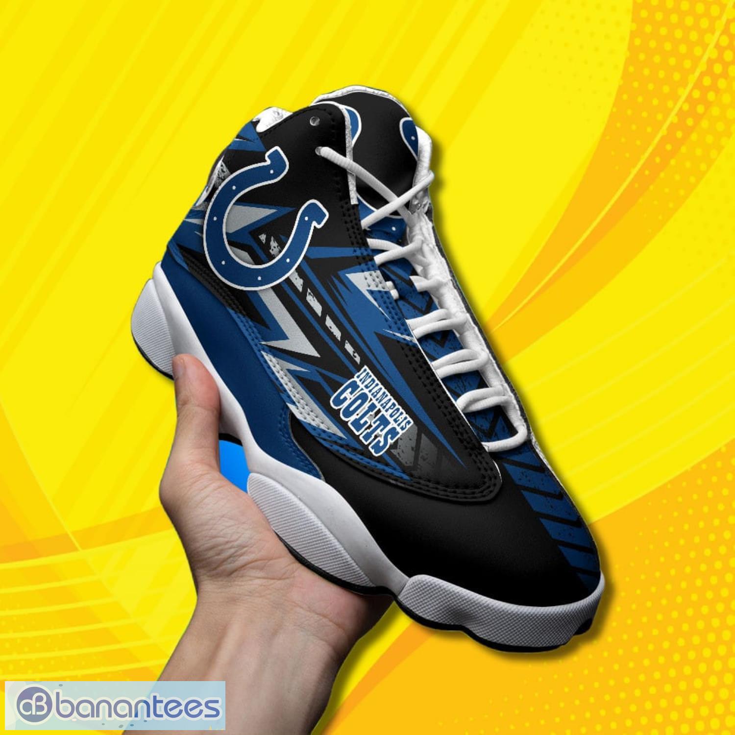 Indianapolis Colts Air Jordan 13 Sneaker Shoes