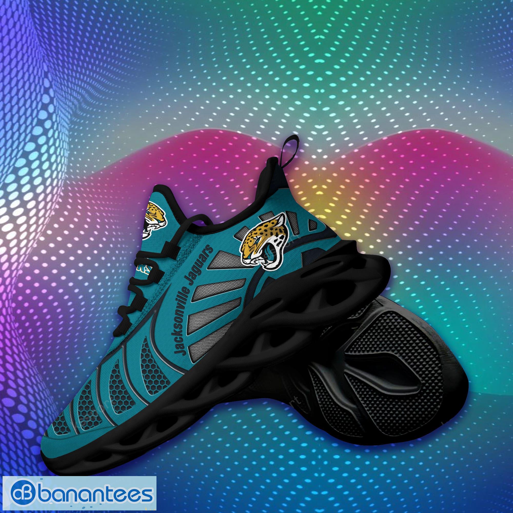 Jacksonville Jaguars NFL Symbol Max Soul Sneakers Sport Shoes - Banantees