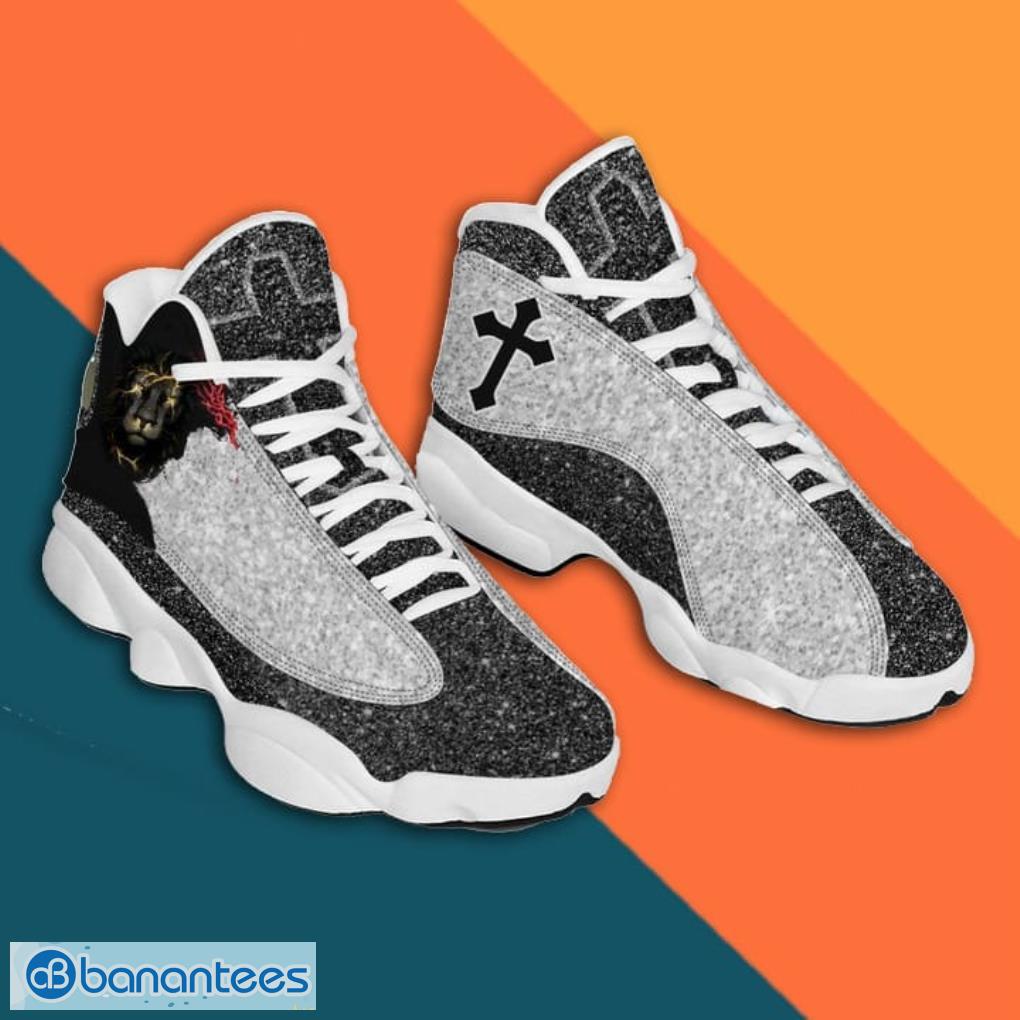 Louis Vuitton Glitter Air Jordan 13 Sneaker Shoes - Banantees
