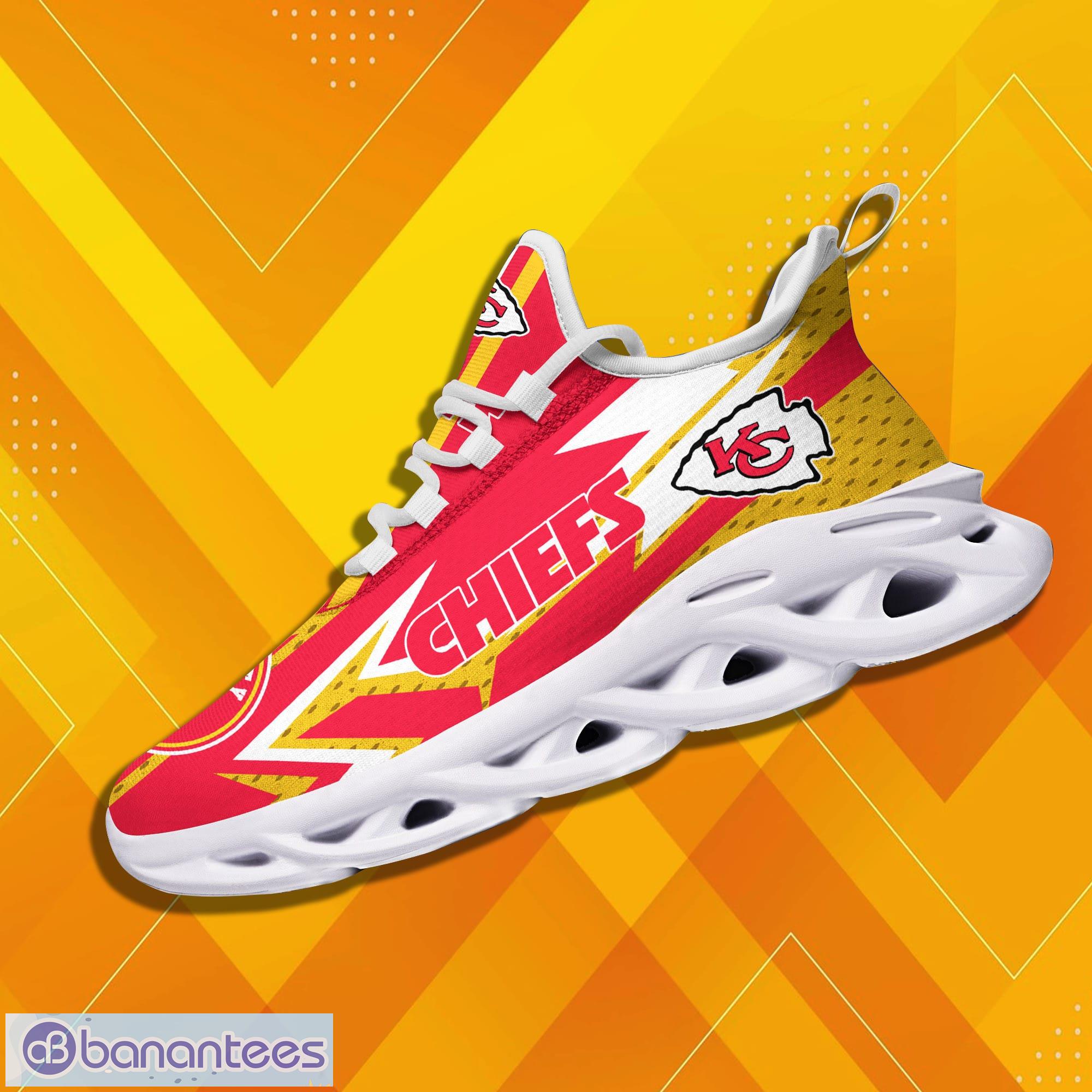 Kansas City Chiefs Ultra Cool Red Max Soul Shoes For Men And Women