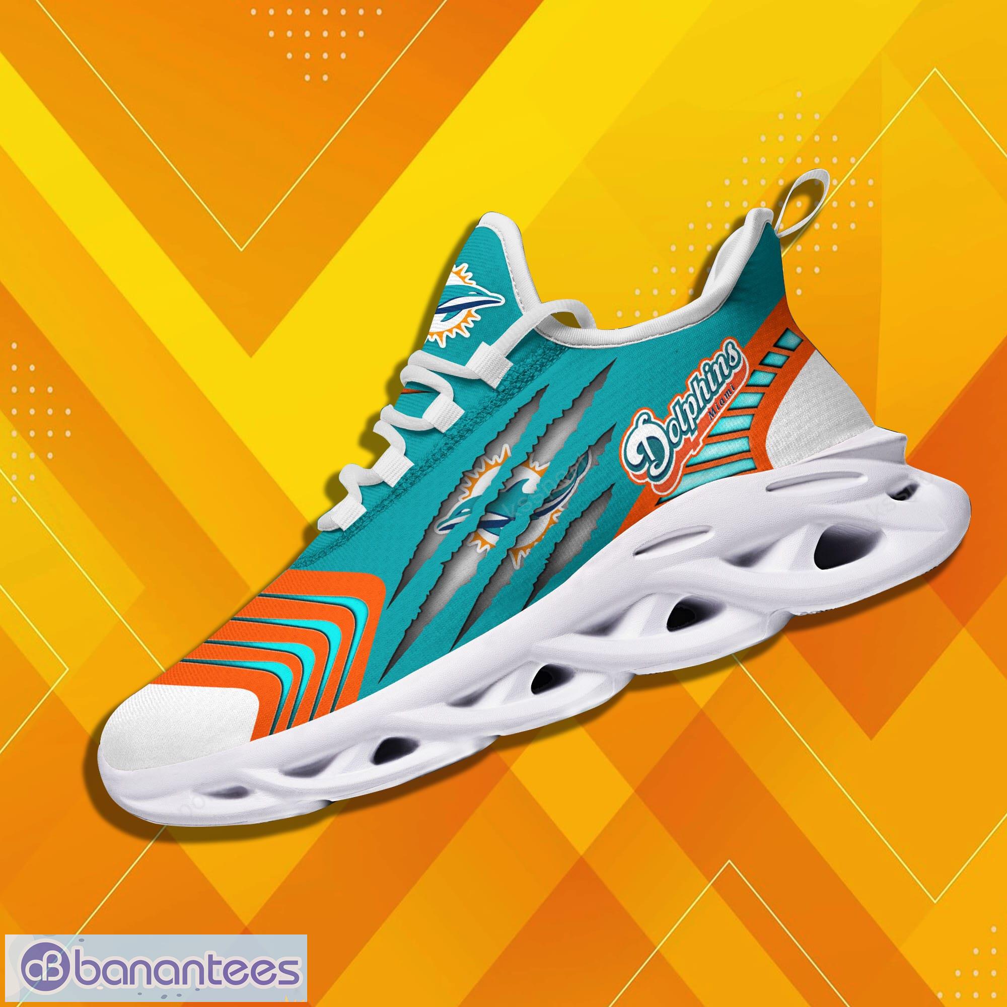Miami Dolphins Nfl Max Soul Sneakers Sport Shoes Product Photo 5