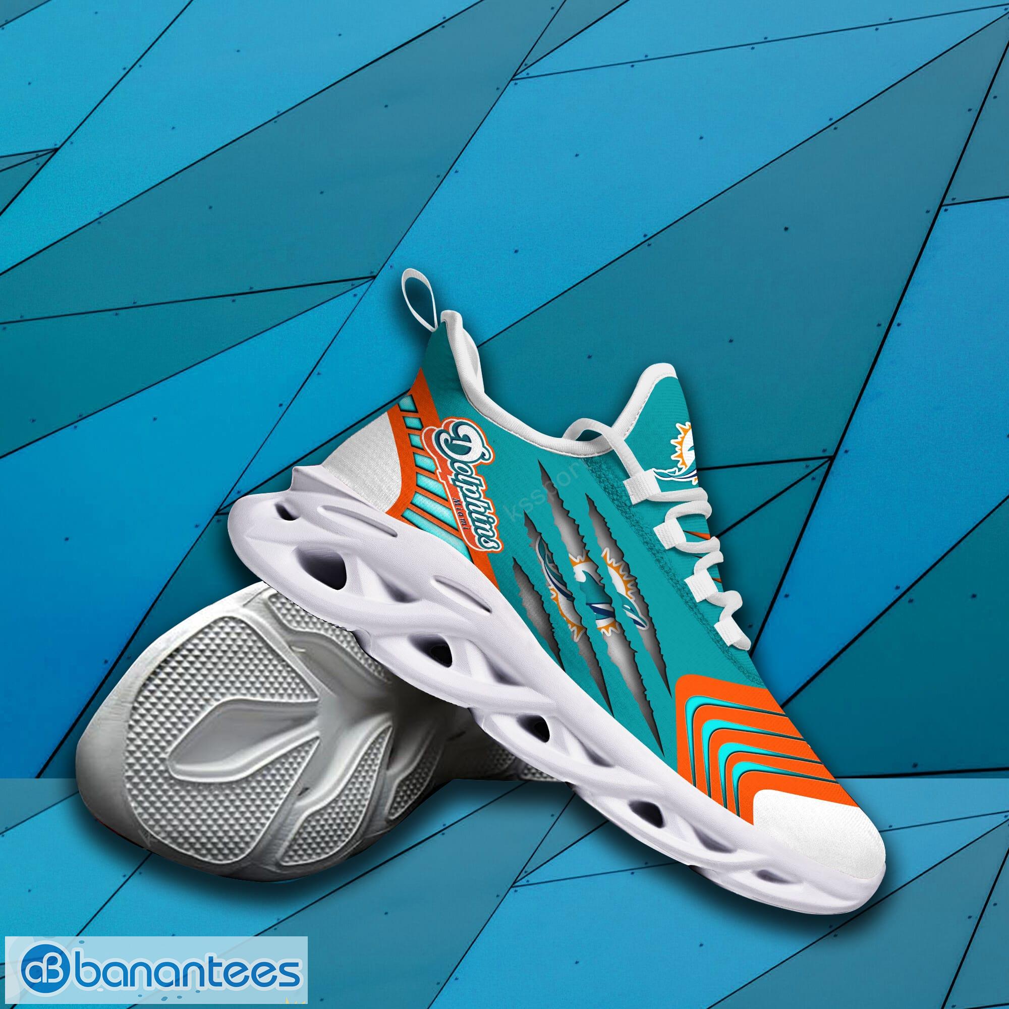 Miami Dolphins Nfl Max Soul Sneakers Sport Shoes Product Photo 7