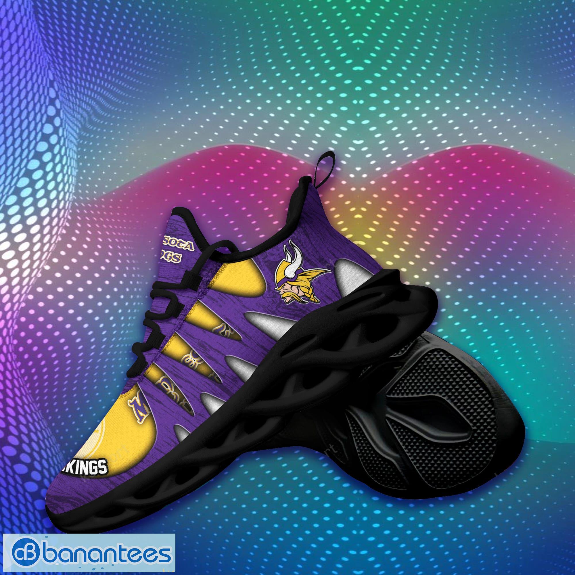 Minnesota Vikings NFL Purple Max Soul Sneakers Sport Shoes