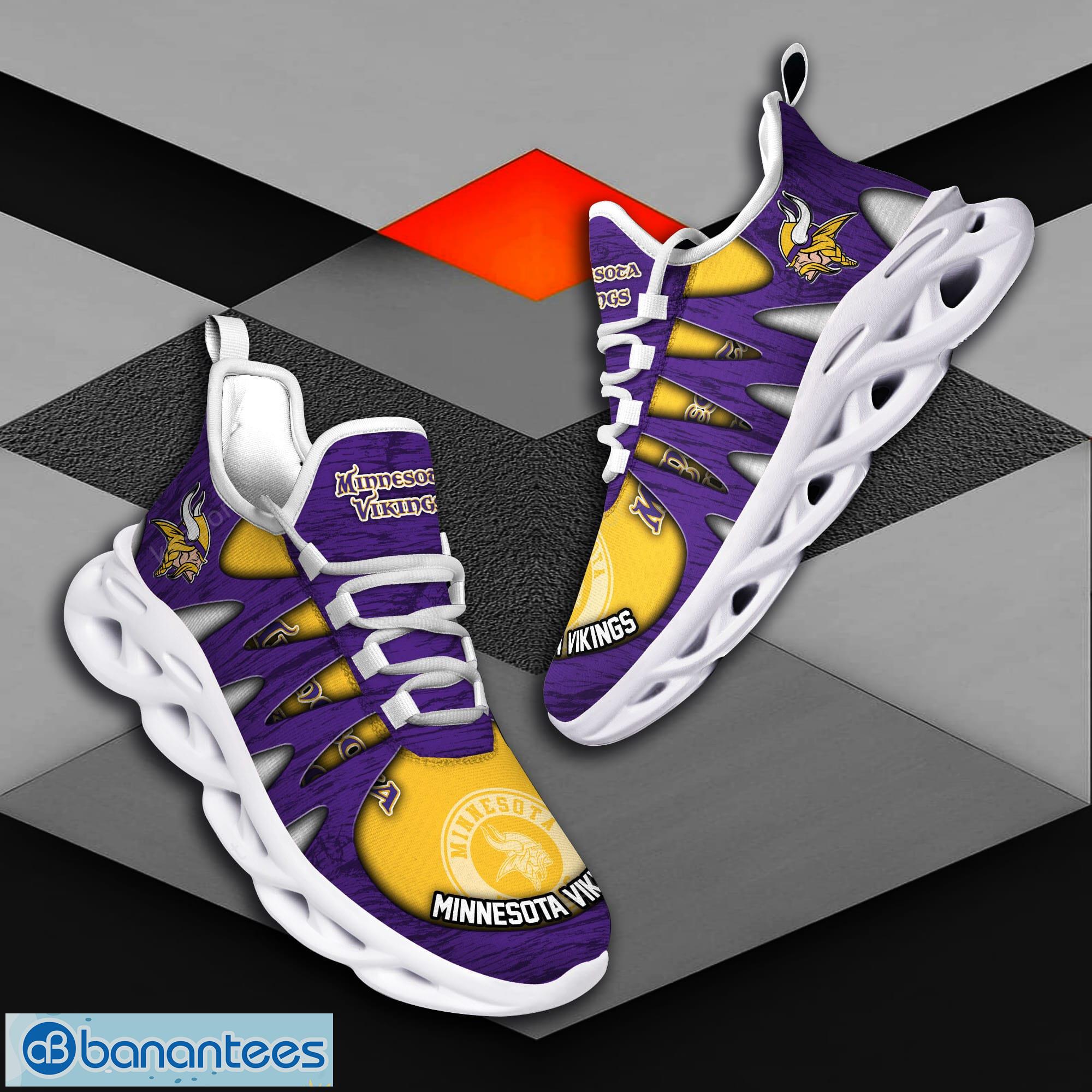 Minnesota Vikings Cool Max Soul Sneaker Running Shoes For Fans